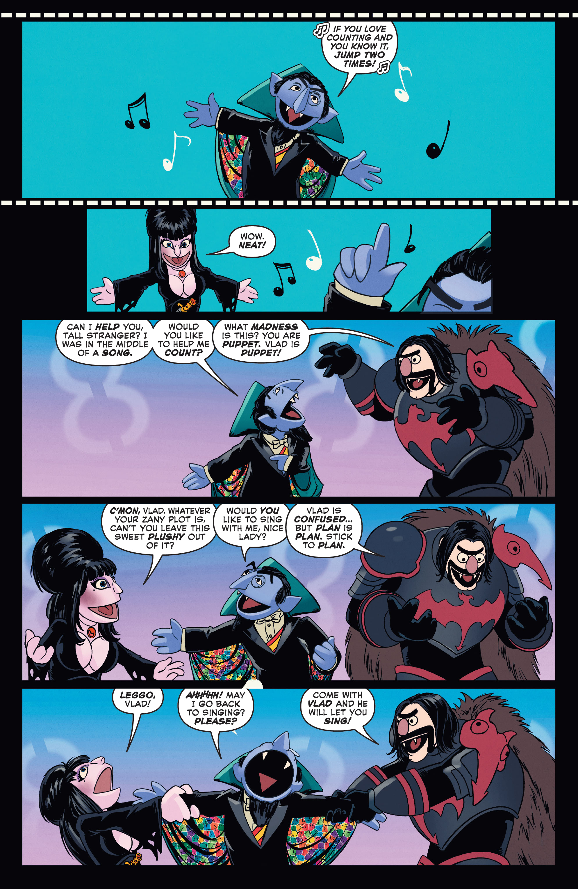 Read online Elvira in Monsterland comic -  Issue #1 - 23