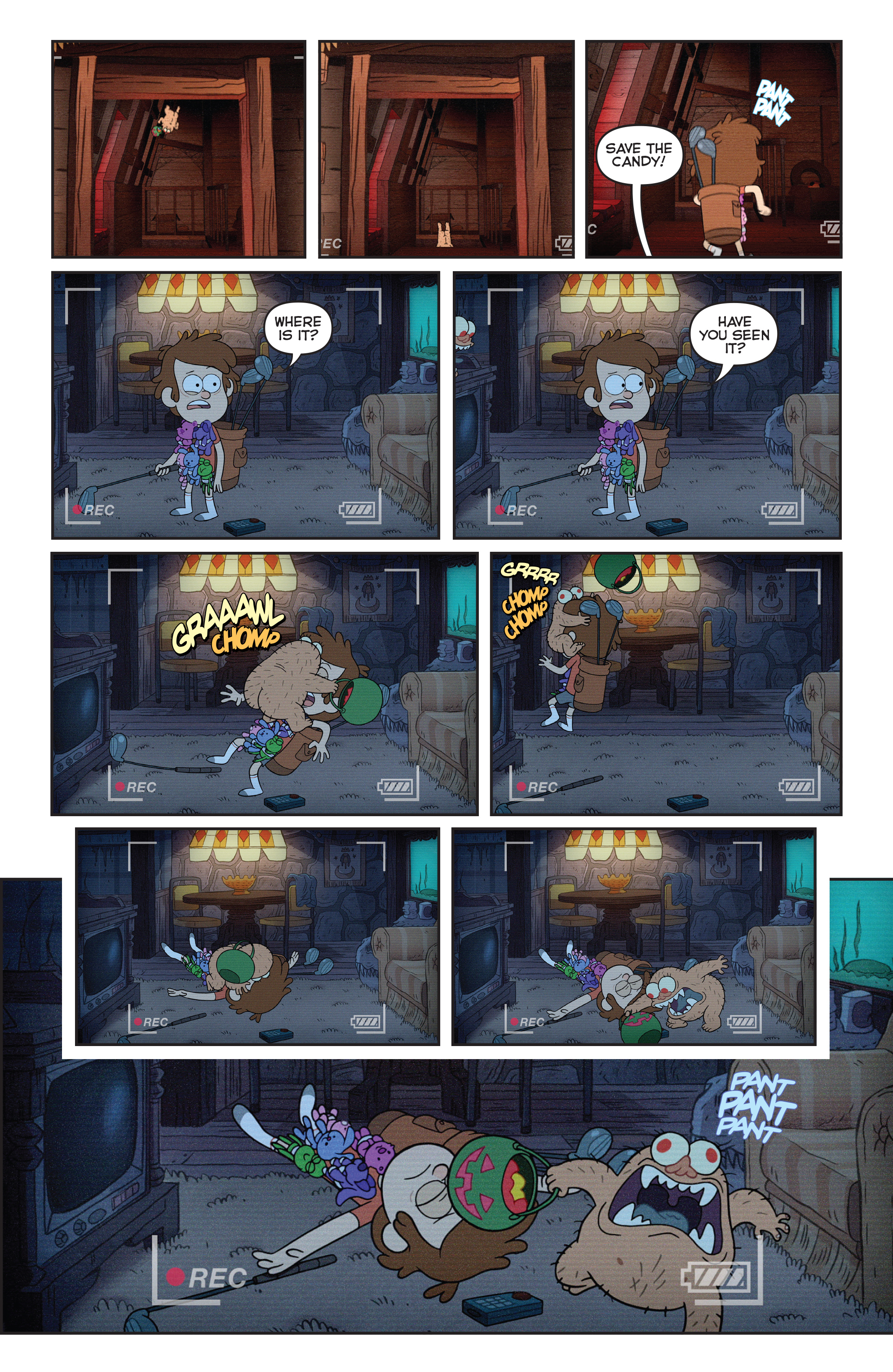 Read online Disney Gravity Falls Shorts Cinestory Comic comic -  Issue #1 - 7