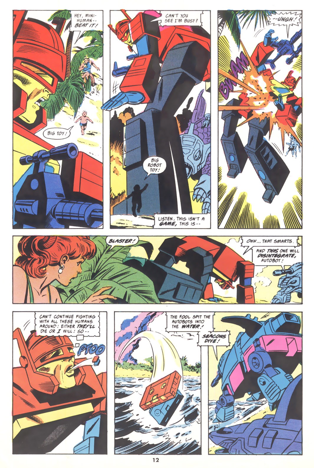 Read online The Transformers (UK) comic -  Issue #195 - 11