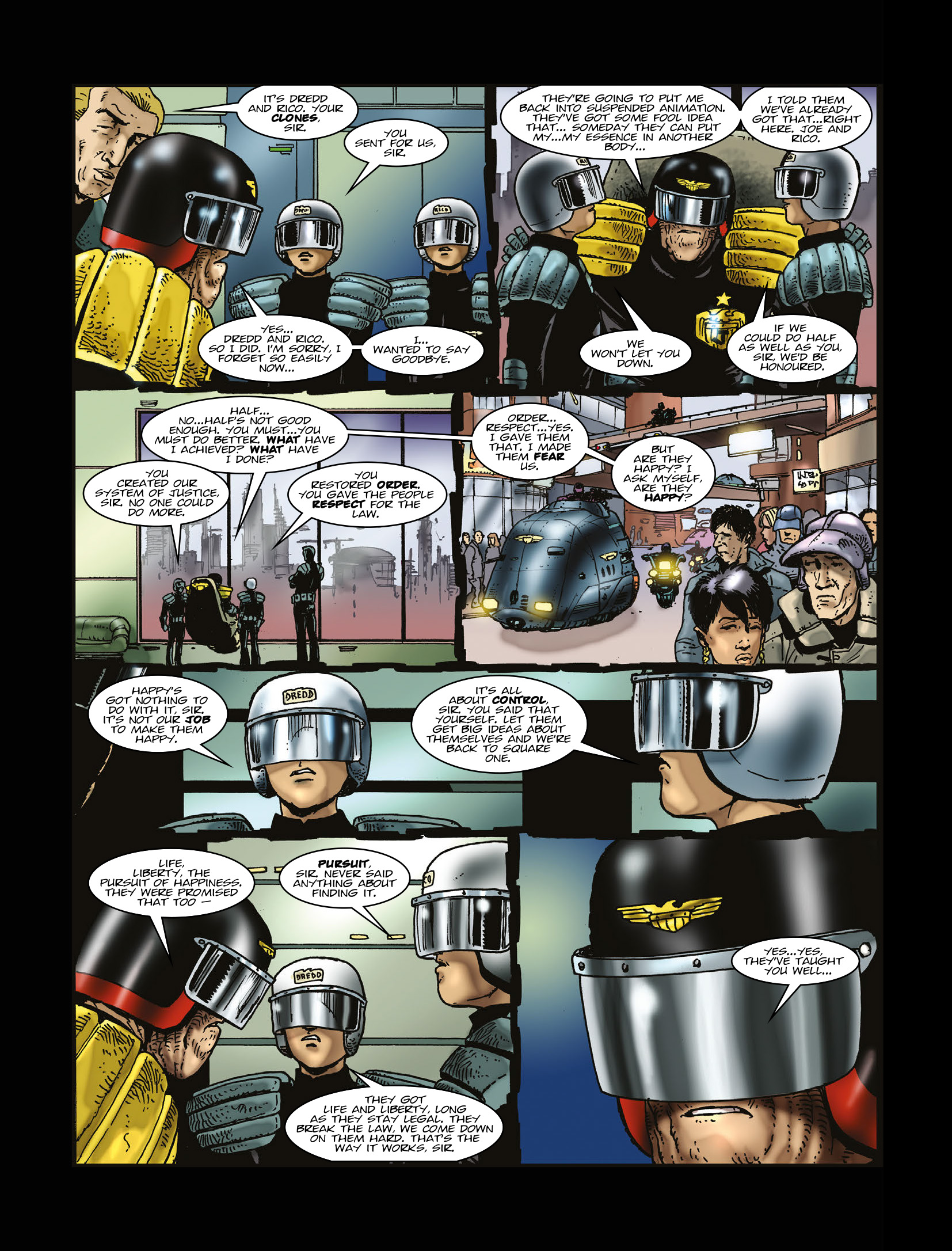 Read online Essential Judge Dredd: Origins comic -  Issue # TPB (Part 2) - 47