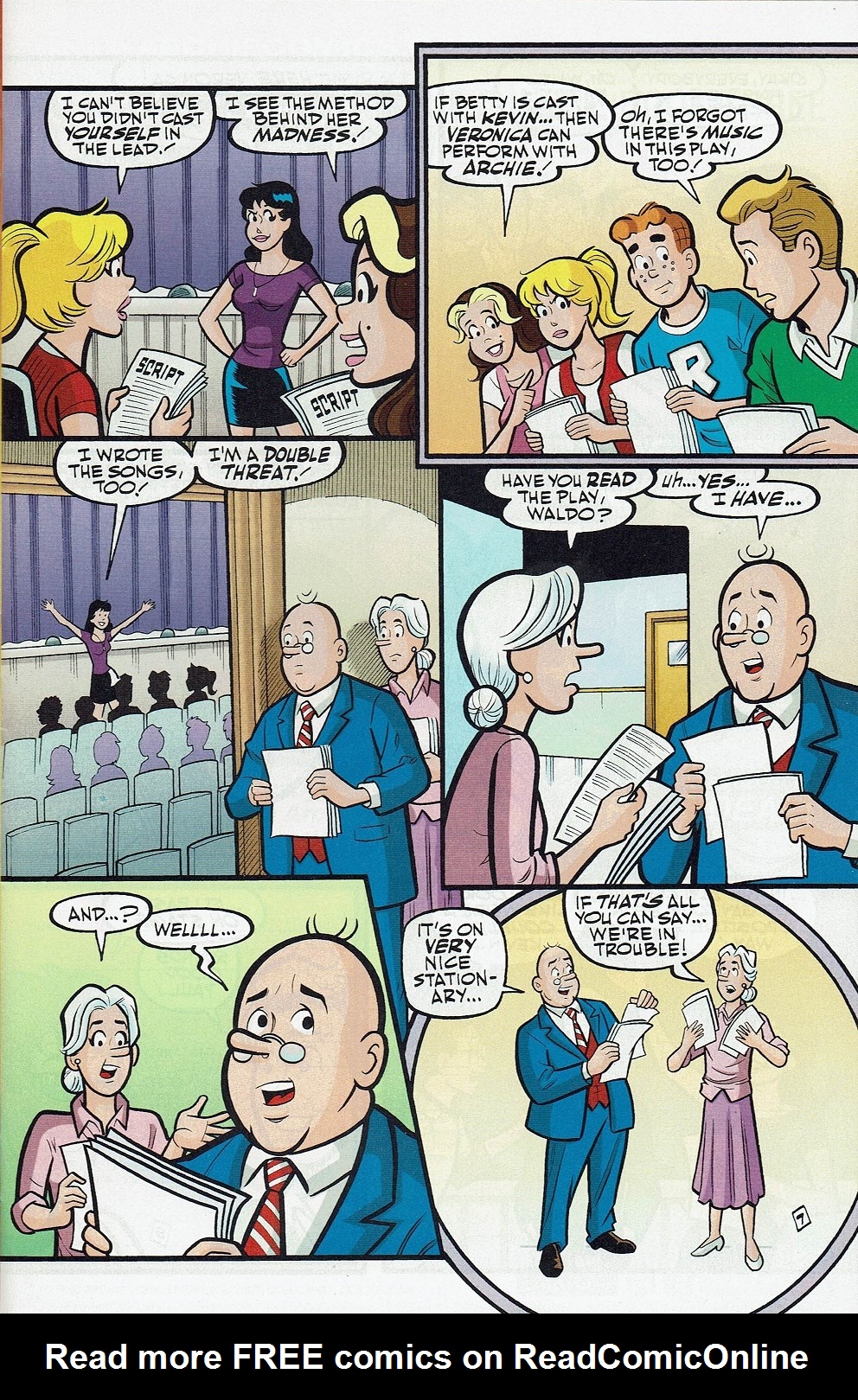 Read online Kevin Keller comic -  Issue #8 - 12