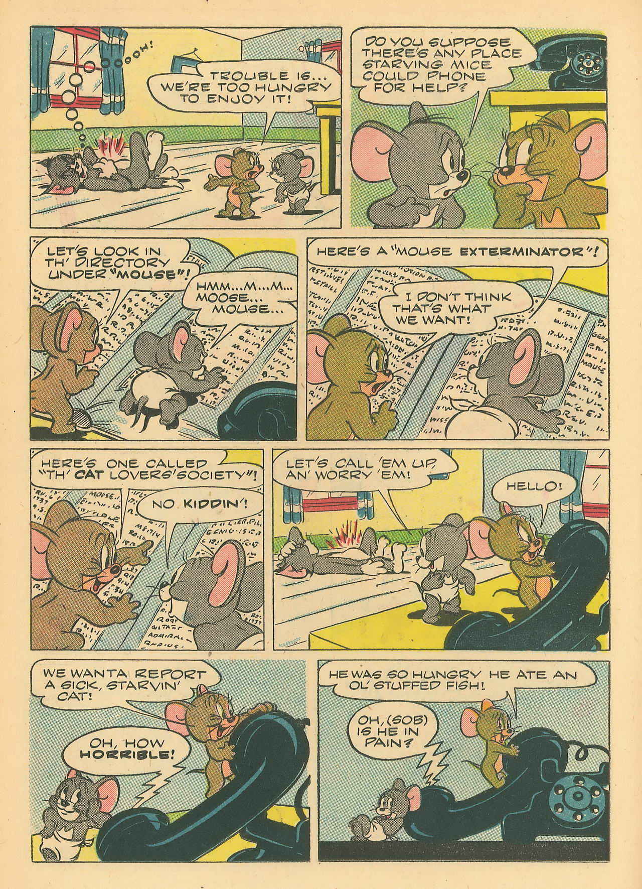 Read online Tom & Jerry Comics comic -  Issue #77 - 10