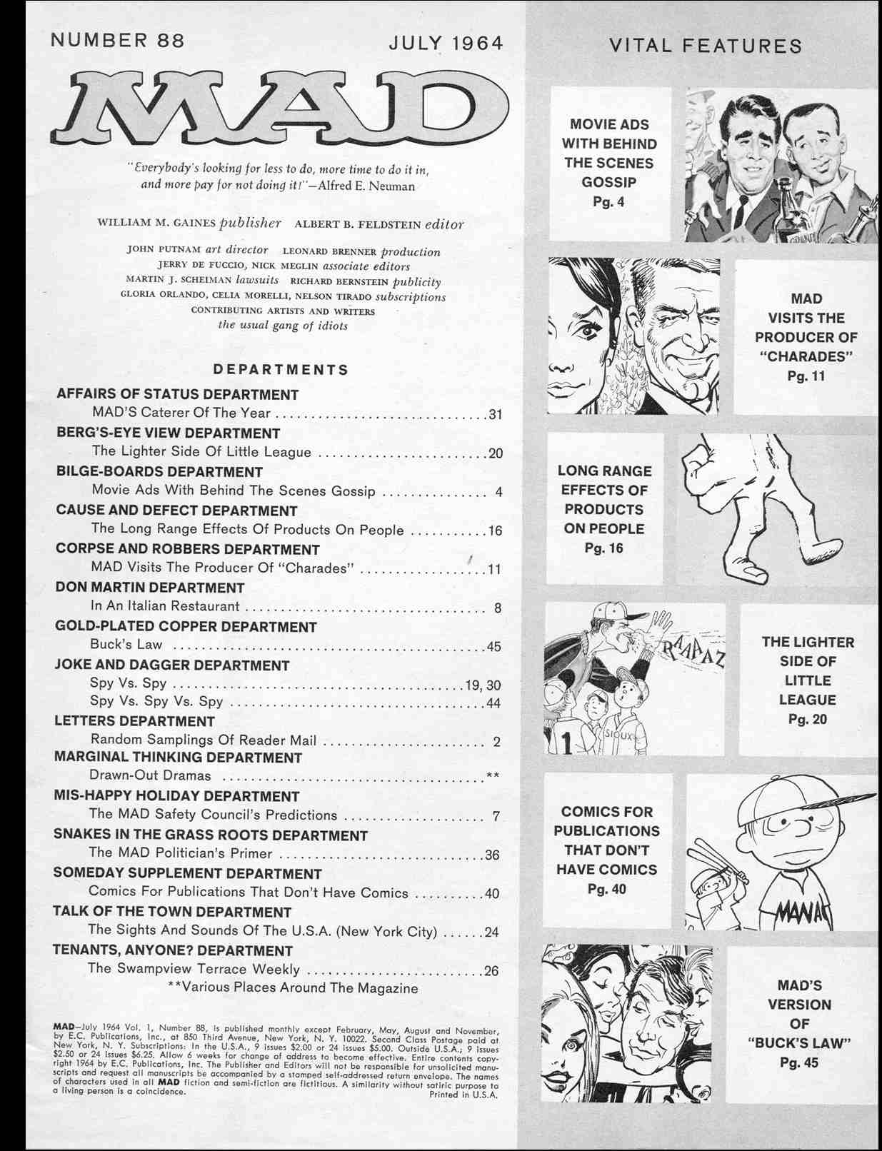 Read online MAD comic -  Issue #88 - 3