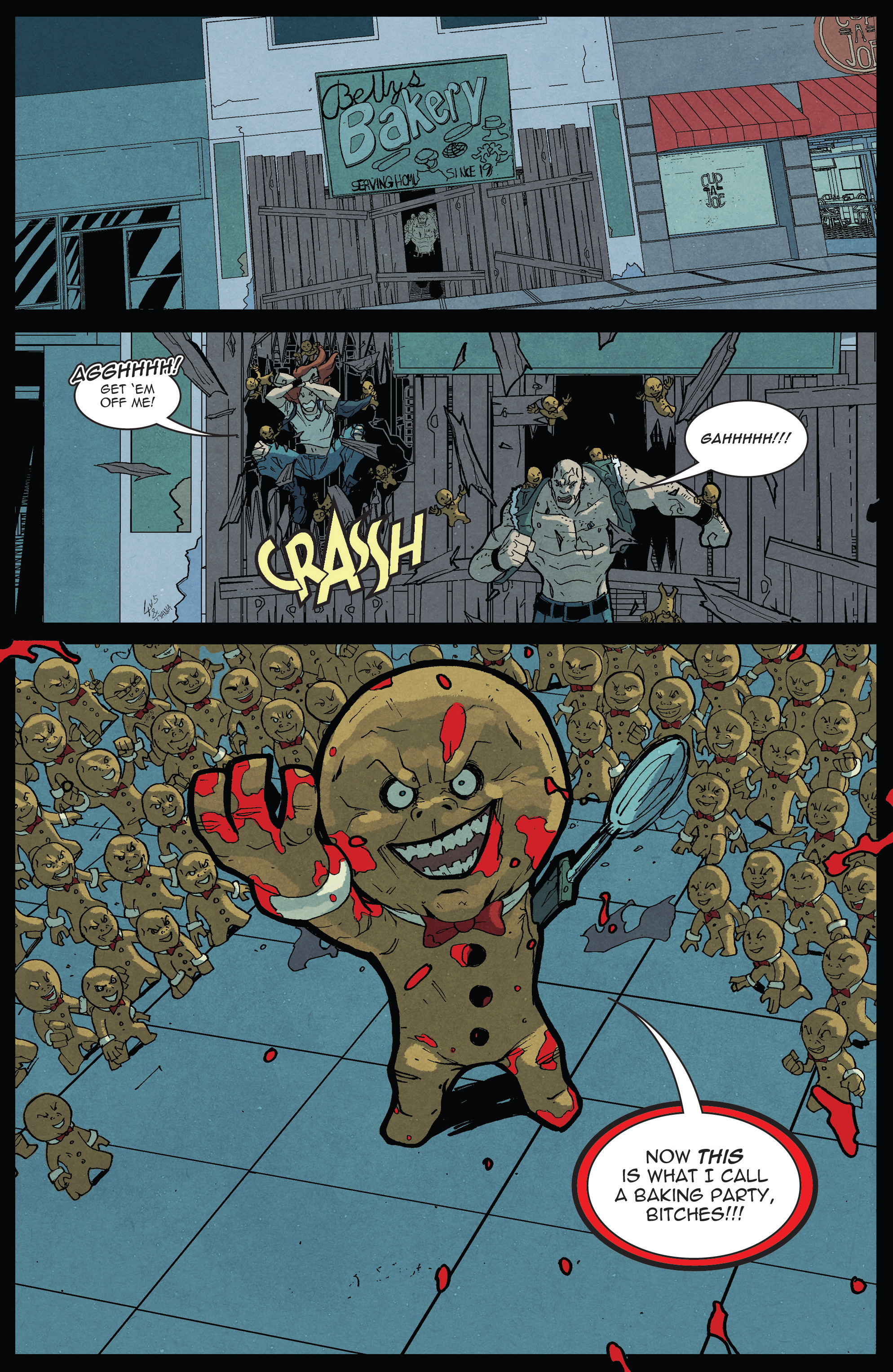 Read online Gingerdead Man comic -  Issue #3 - 3