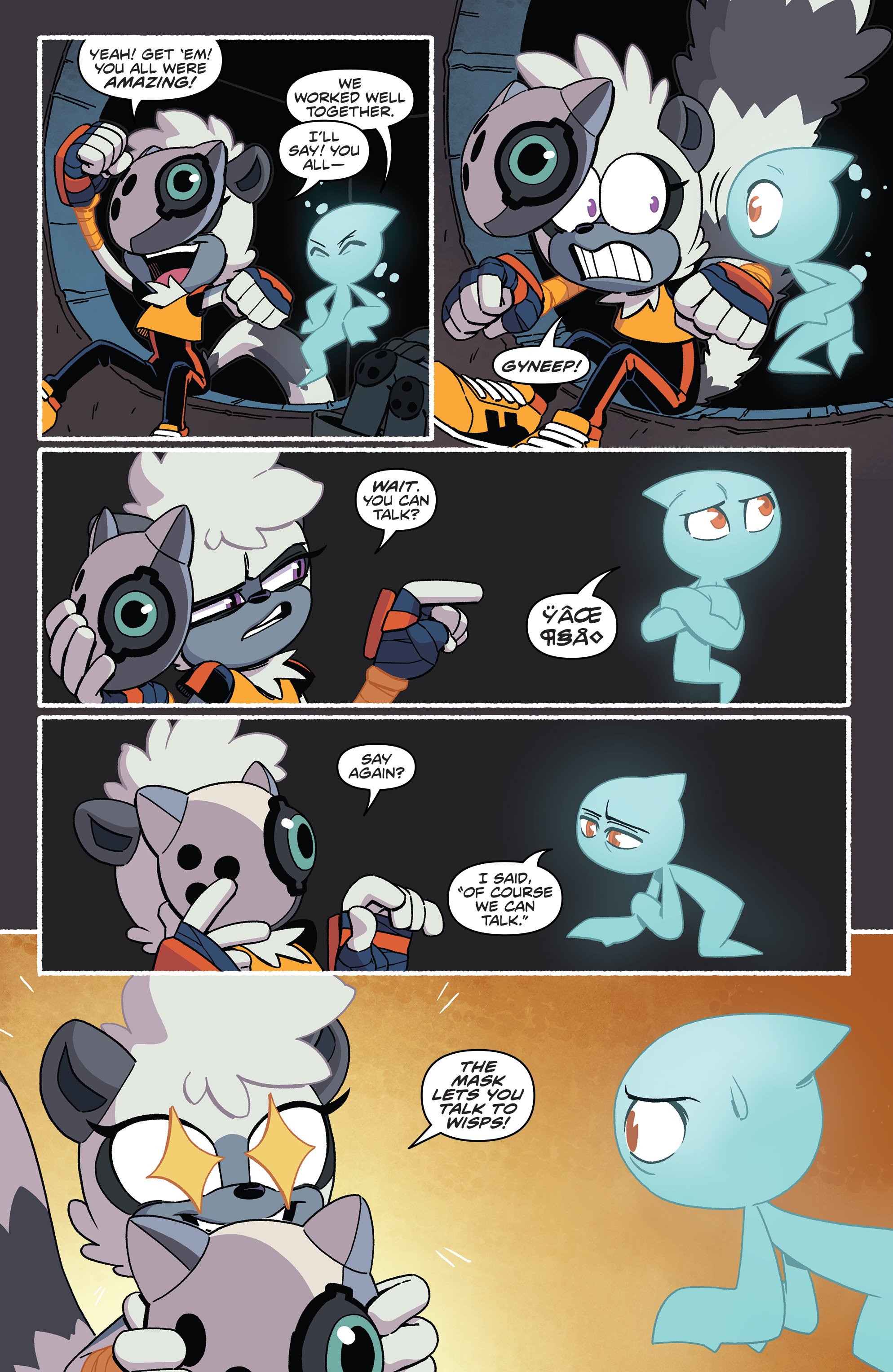 Read online Sonic the Hedgehog: Tangle & Whisper comic -  Issue #3 - 7