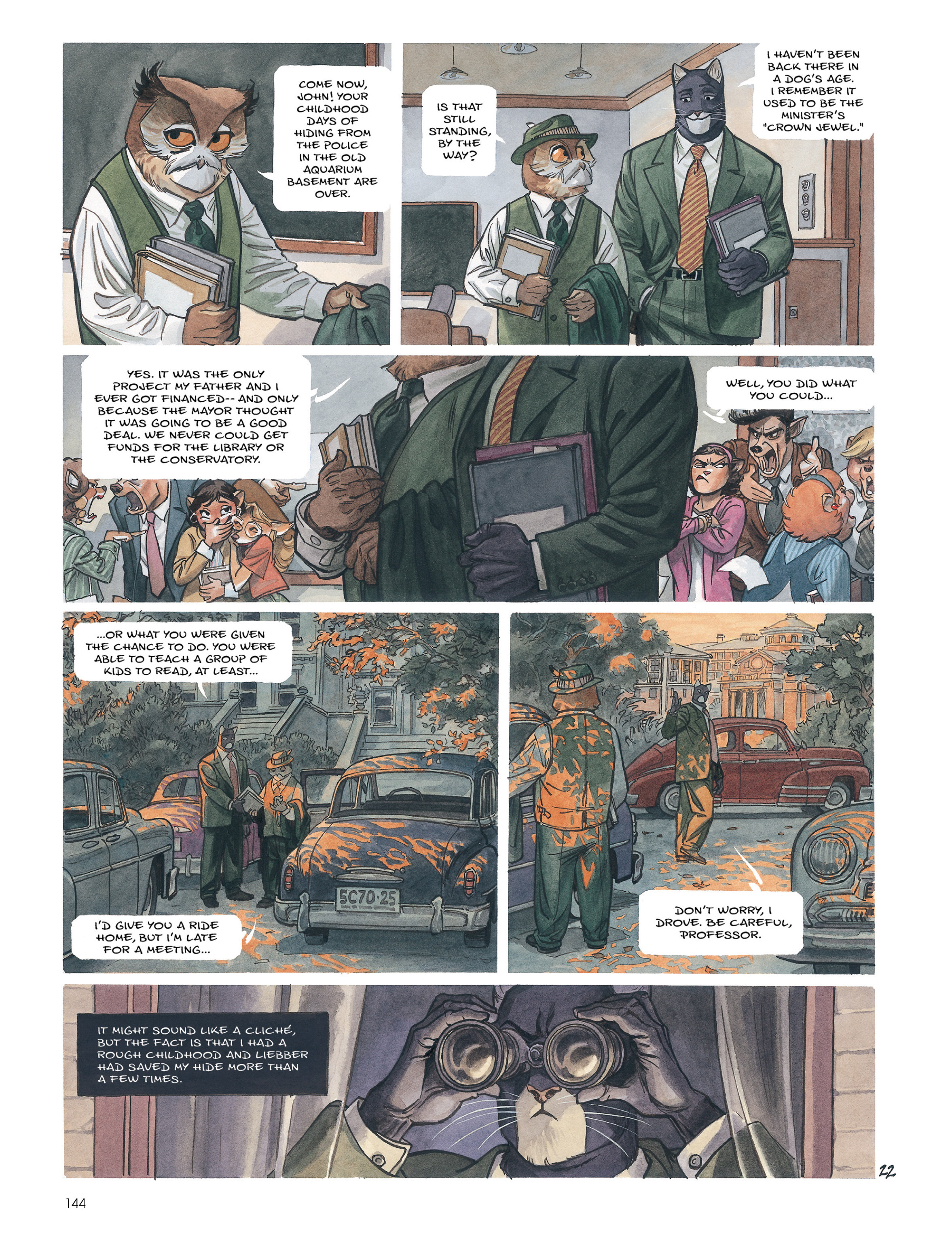 Read online Blacksad (2010) comic -  Issue # Full - 143