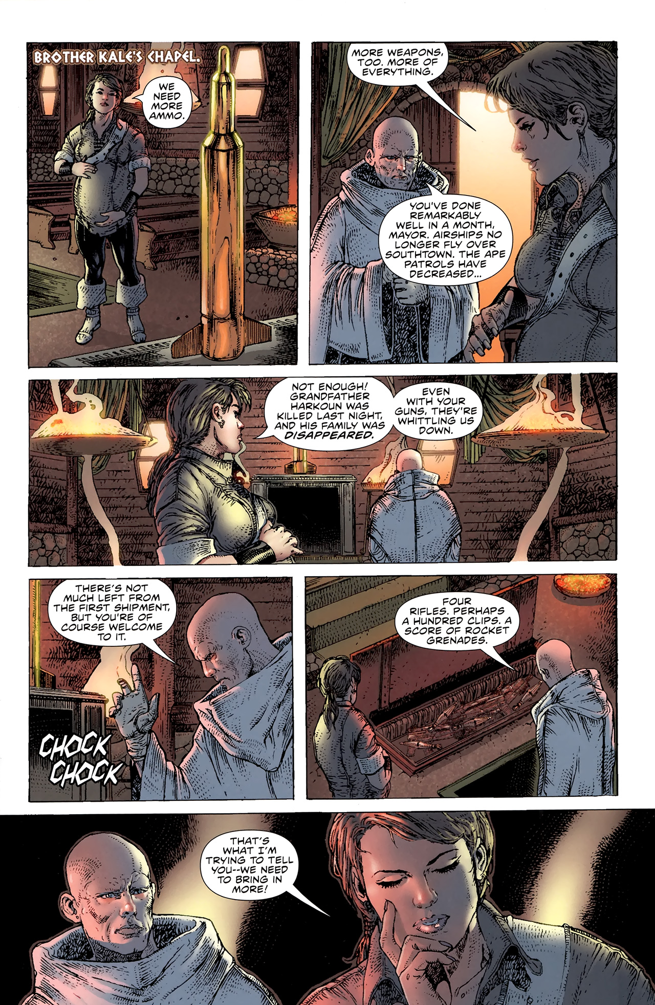 Read online Planet of the Apes (2011) comic -  Issue #7 - 9