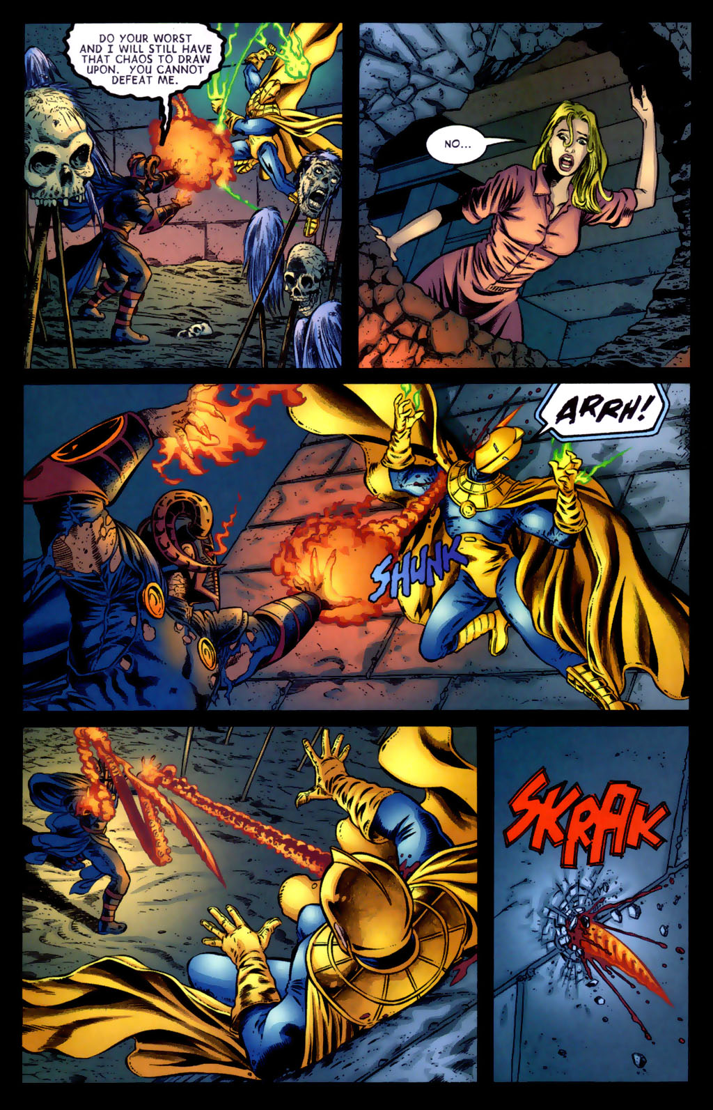 Read online Doctor Fate (2003) comic -  Issue #5 - 16