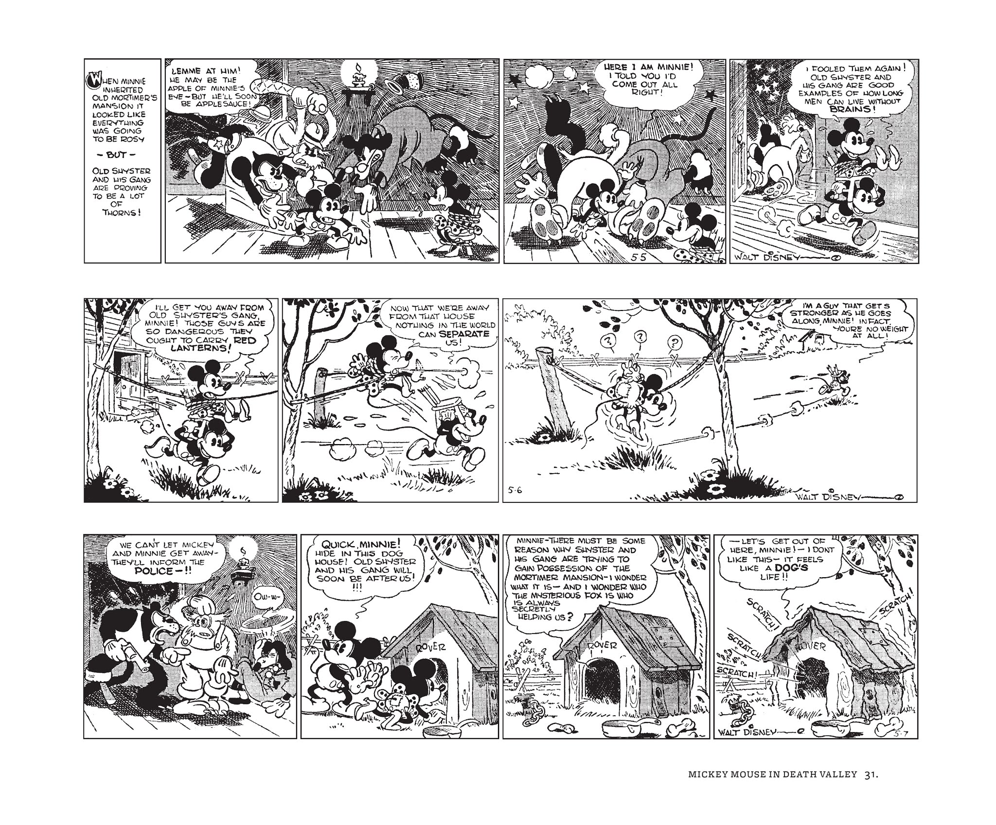 Read online Walt Disney's Mickey Mouse by Floyd Gottfredson comic -  Issue # TPB 1 (Part 1) - 31