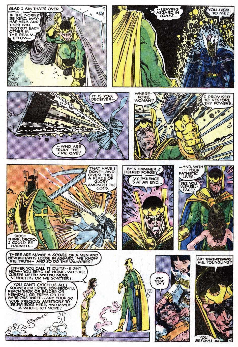 Read online X-Men Annual comic -  Issue #9 - 45