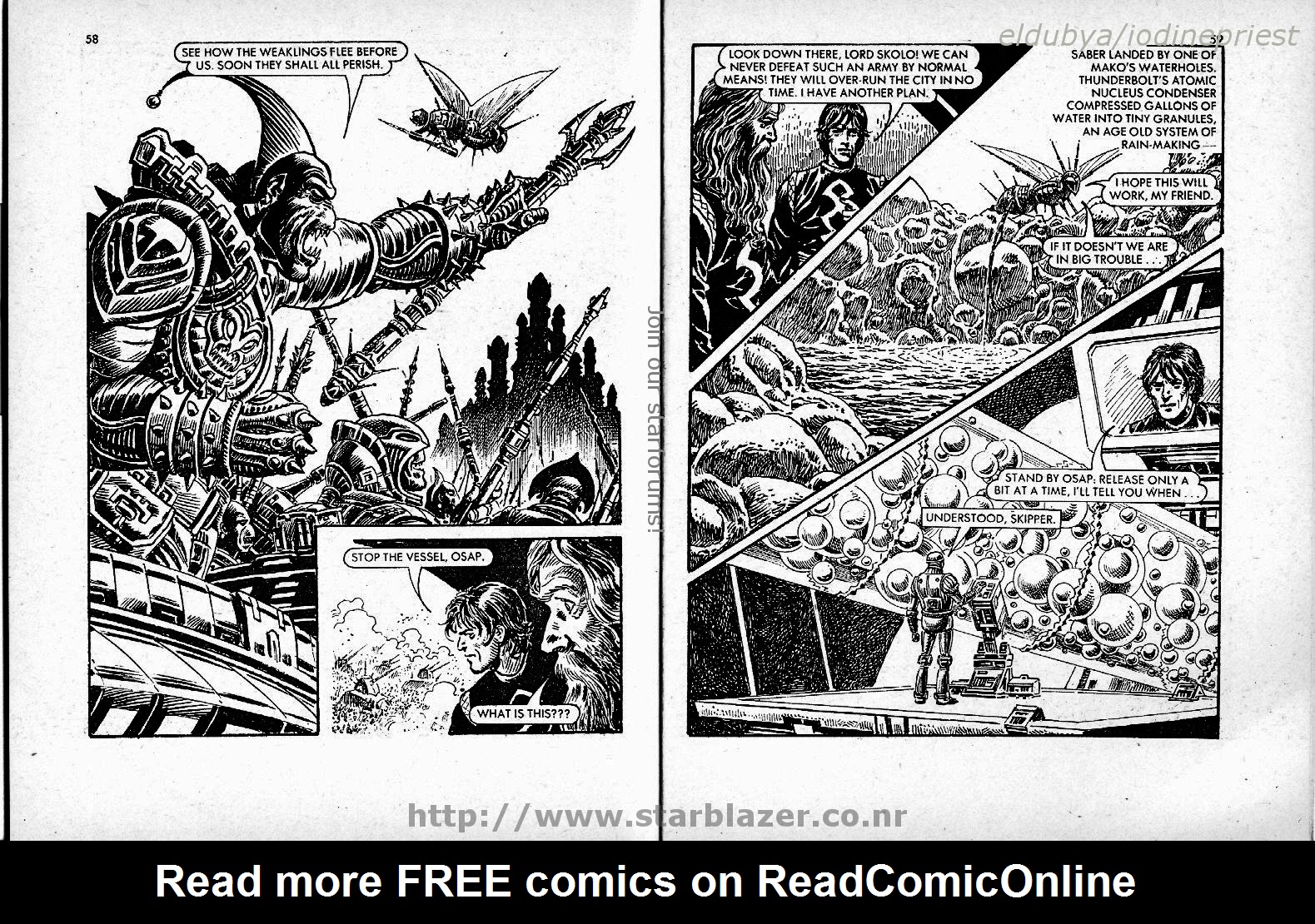 Read online Starblazer comic -  Issue #125 - 31