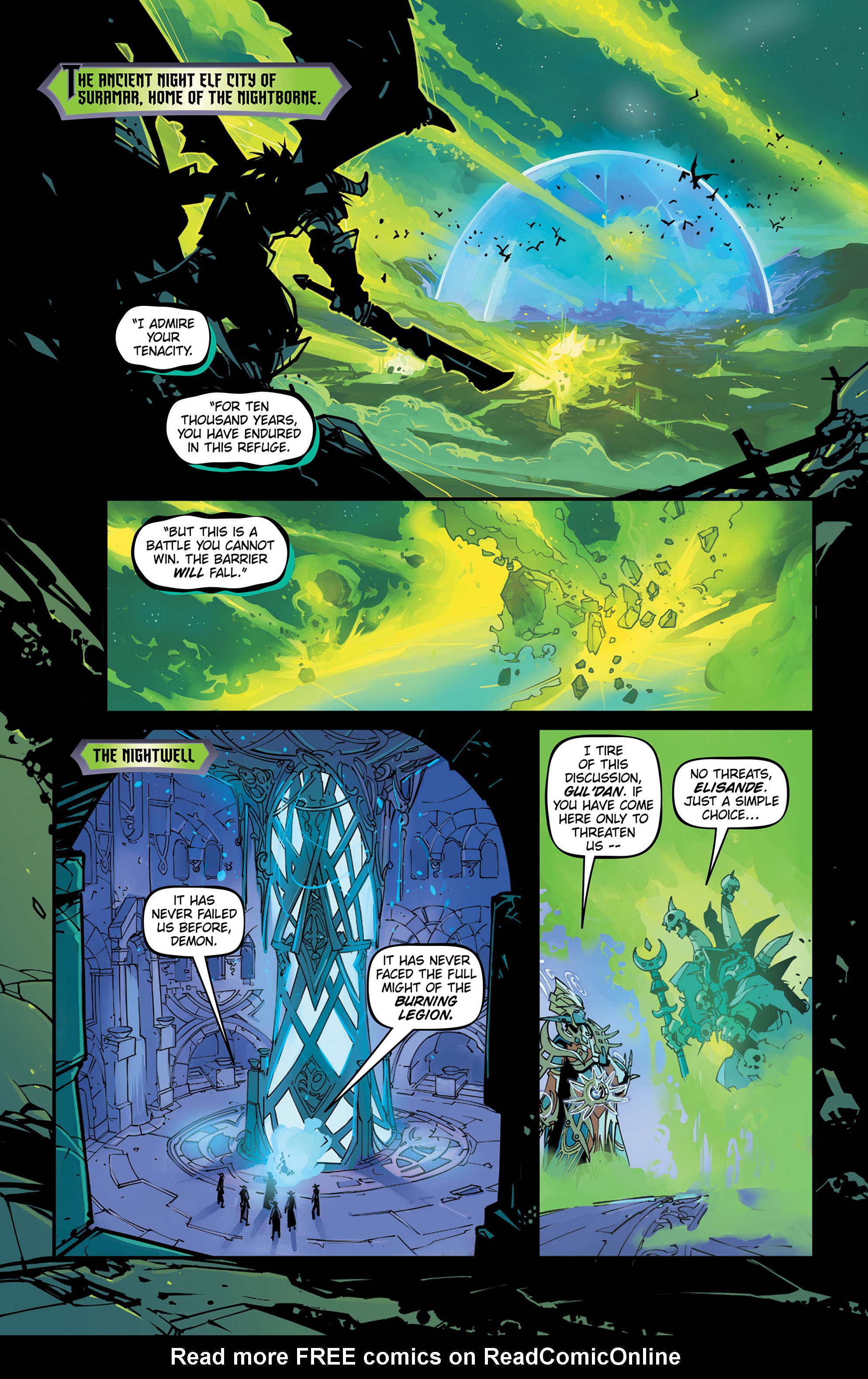 Read online World of Warcraft: Legion comic -  Issue #2 - 3
