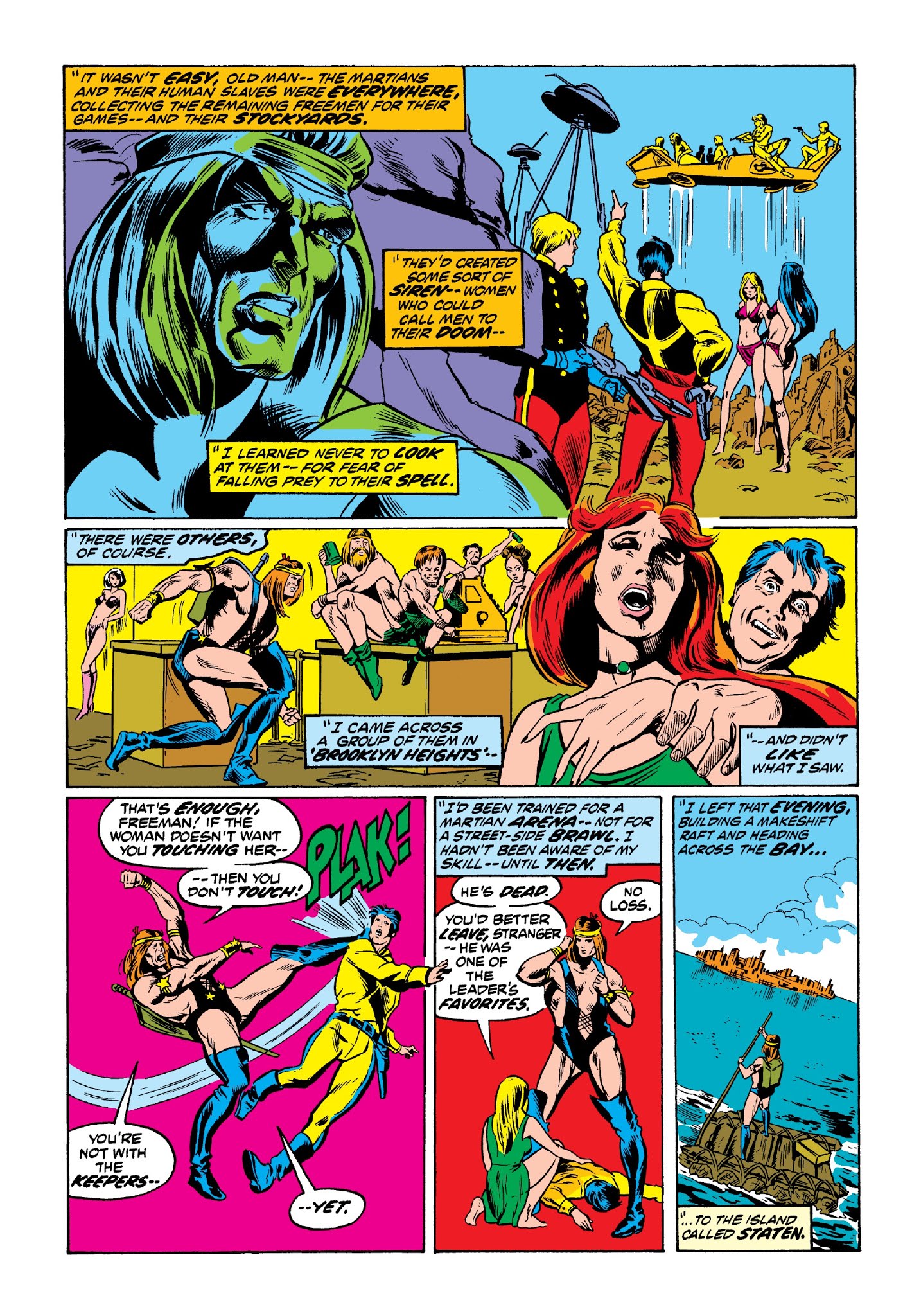 Read online Marvel Masterworks: Killraven comic -  Issue # TPB 1 (Part 1) - 30