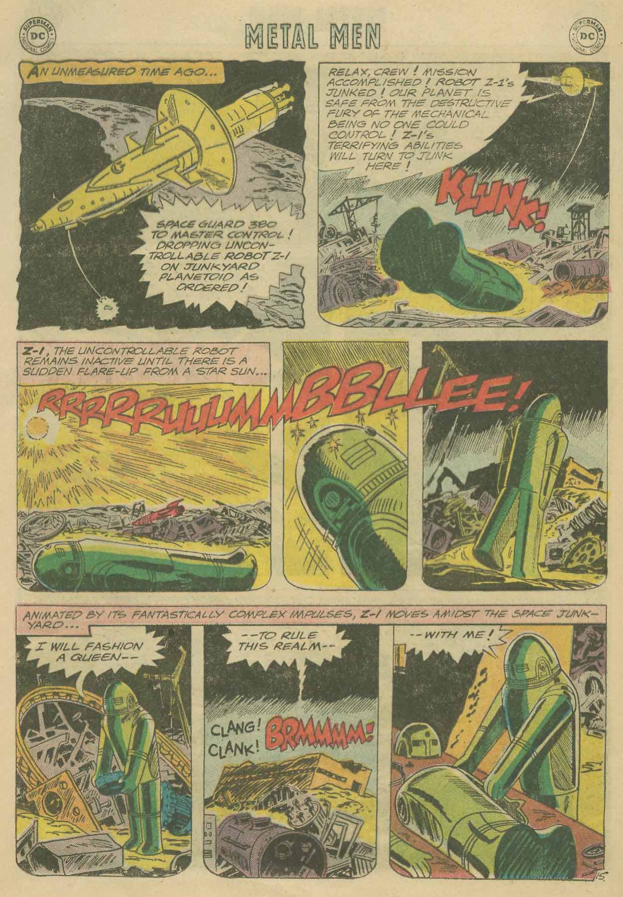 Read online Metal Men (1963) comic -  Issue #1 - 20