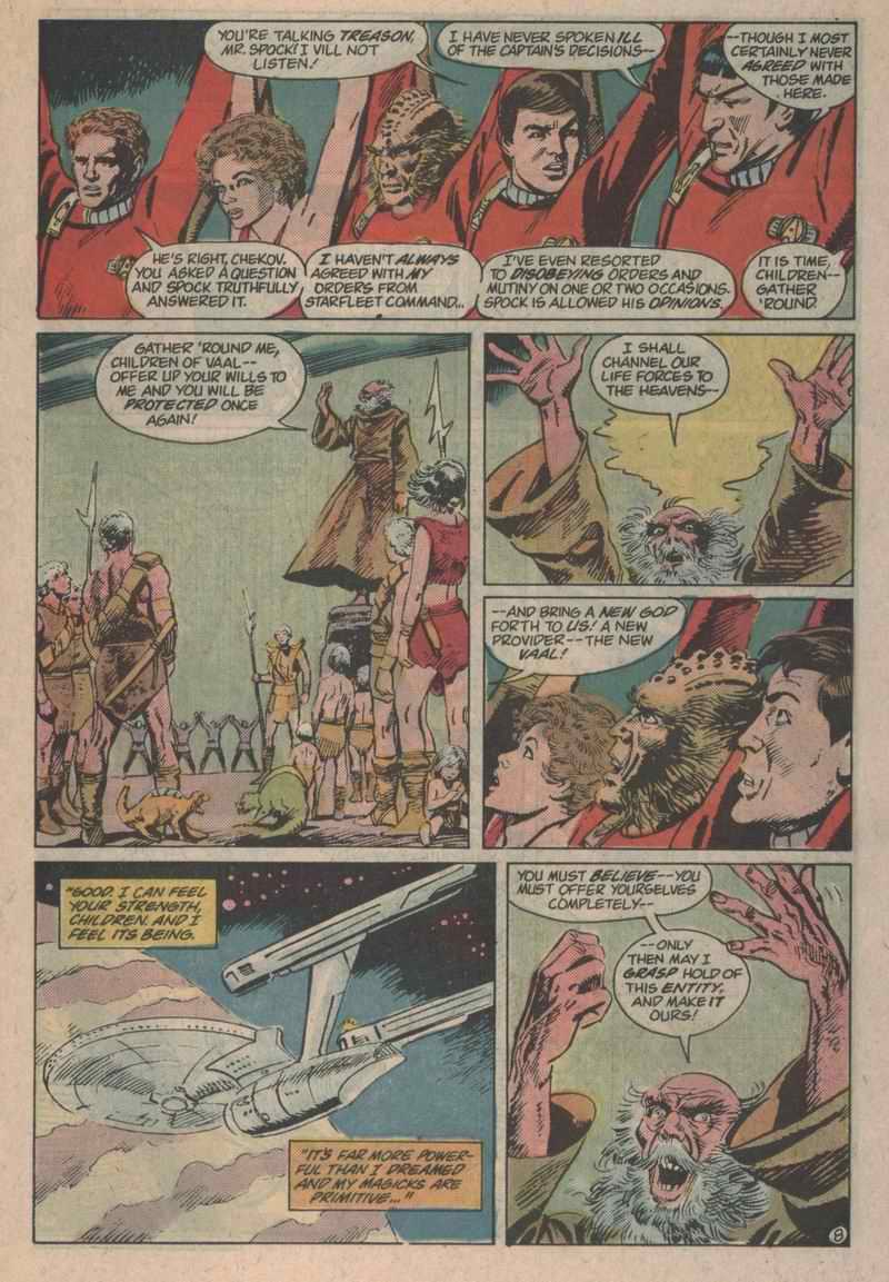 Read online Star Trek (1984) comic -  Issue #44 - 9