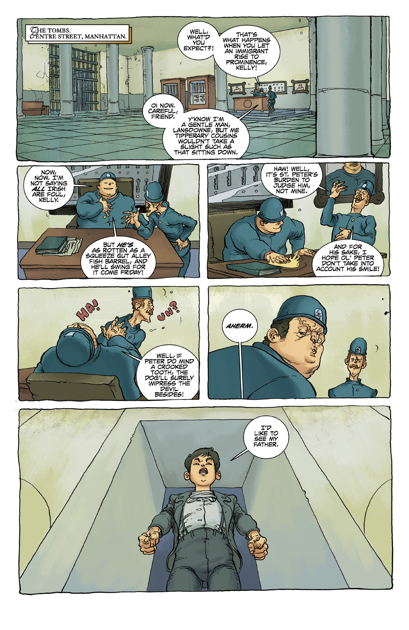 Read online Bowery Boys: Our Fathers comic -  Issue # TPB - 53