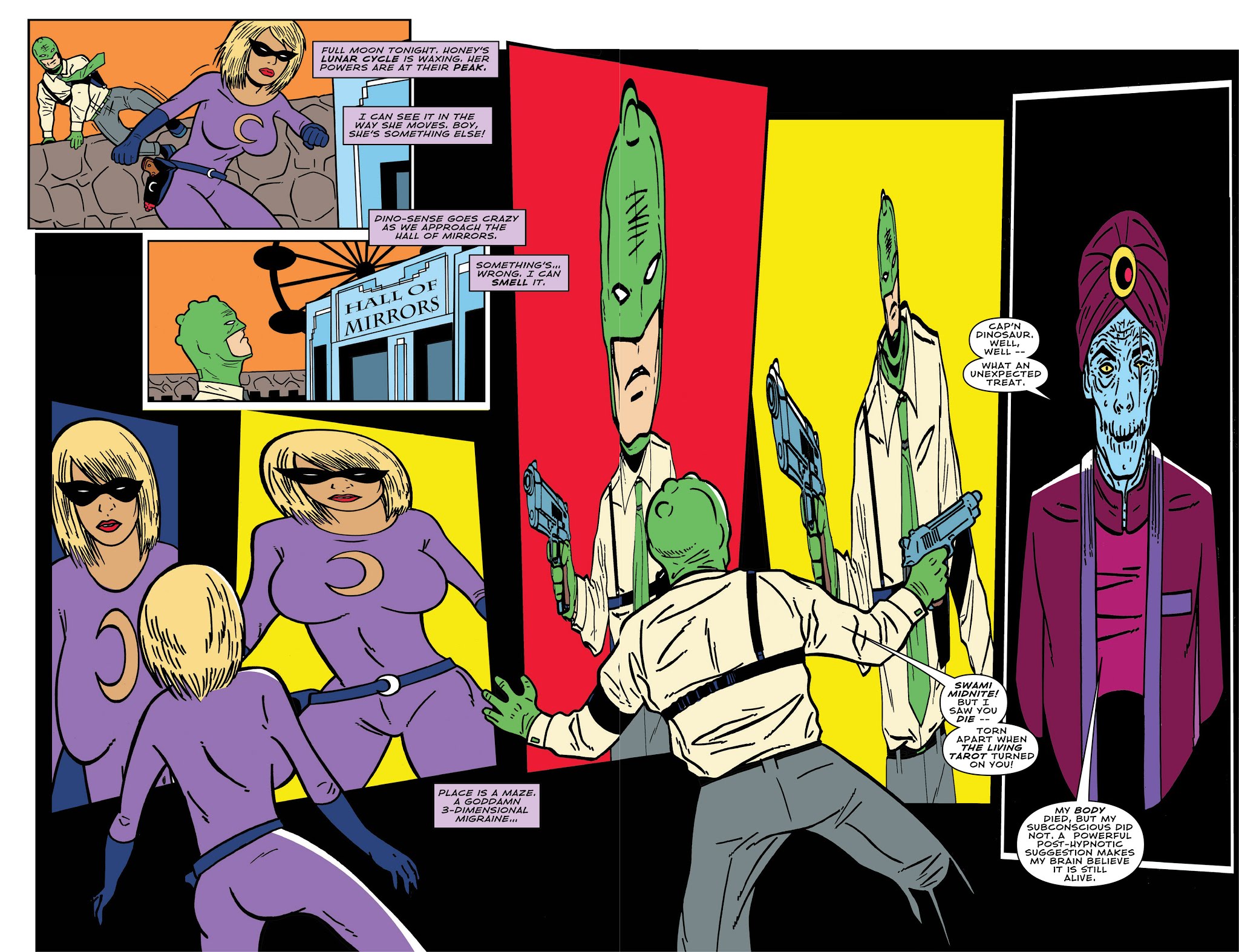 Read online Cap'n Dinosaur comic -  Issue # Full - 7