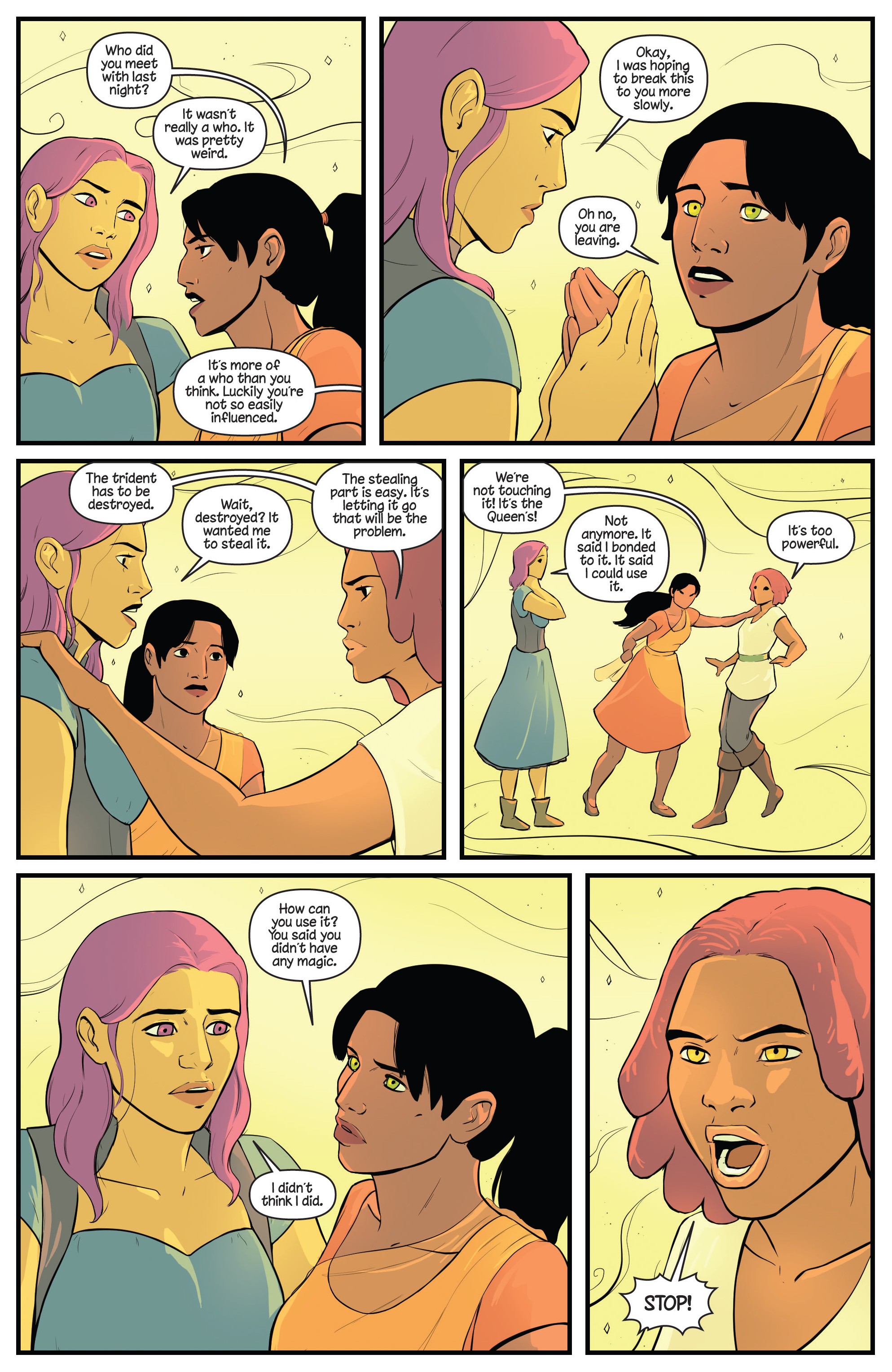 Read online Princeless Raven Year Two: Love and Revenge comic -  Issue # _TPB Get Lost Together - 89