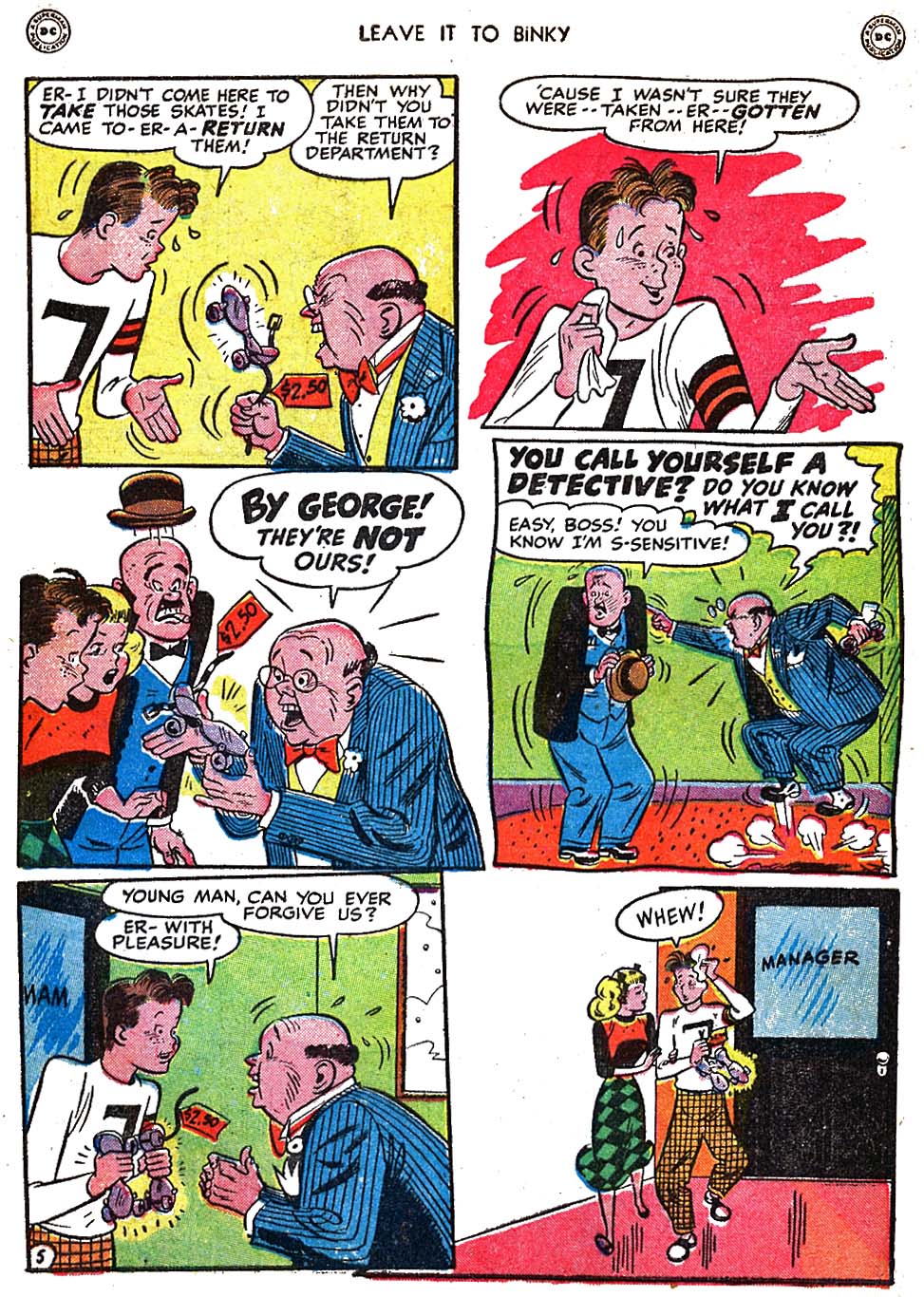 Read online Leave it to Binky comic -  Issue #5 - 7