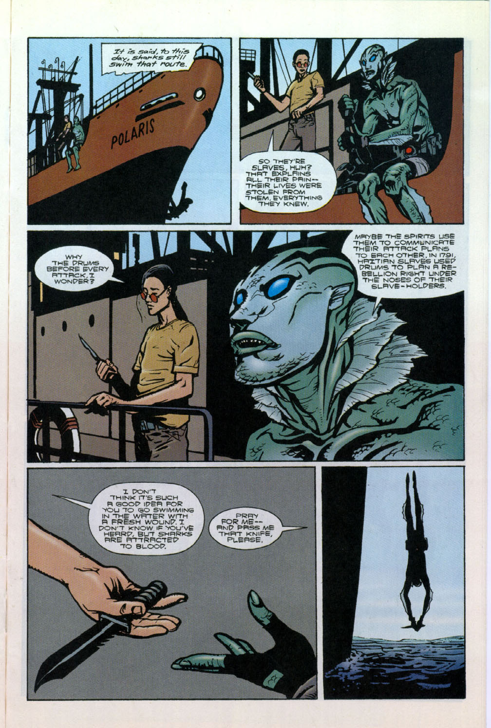 Read online Abe Sapien: Drums of the Dead comic -  Issue # Full - 21