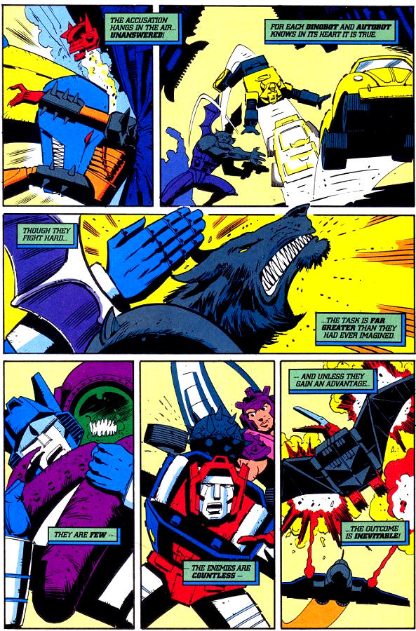 Read online Transformers: Generation 2 comic -  Issue #0 - 4