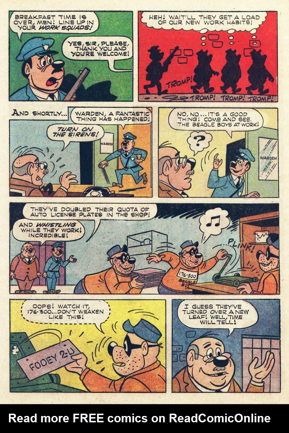 Read online Walt Disney THE BEAGLE BOYS comic -  Issue #6 - 9