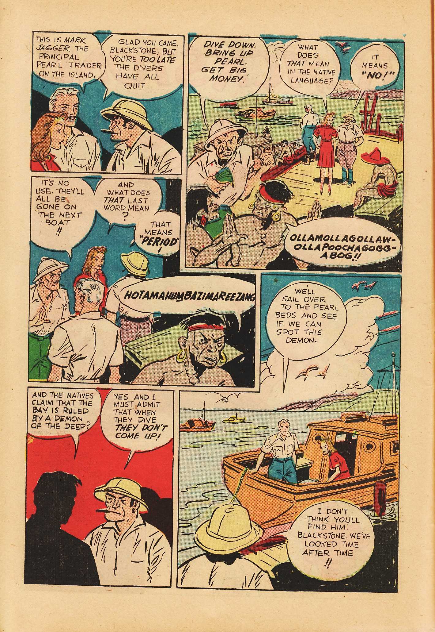 Read online Super-Magician Comics comic -  Issue #22 - 18