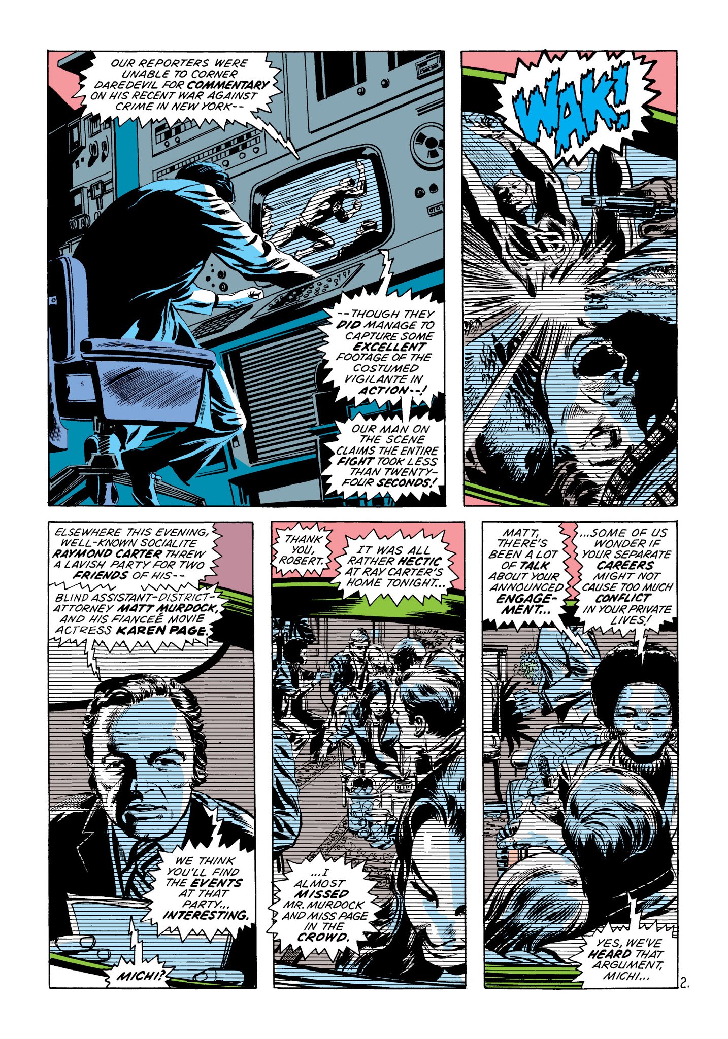 Read online Marvel Masterworks: Daredevil comic -  Issue # TPB 9 (Part 1) - 31