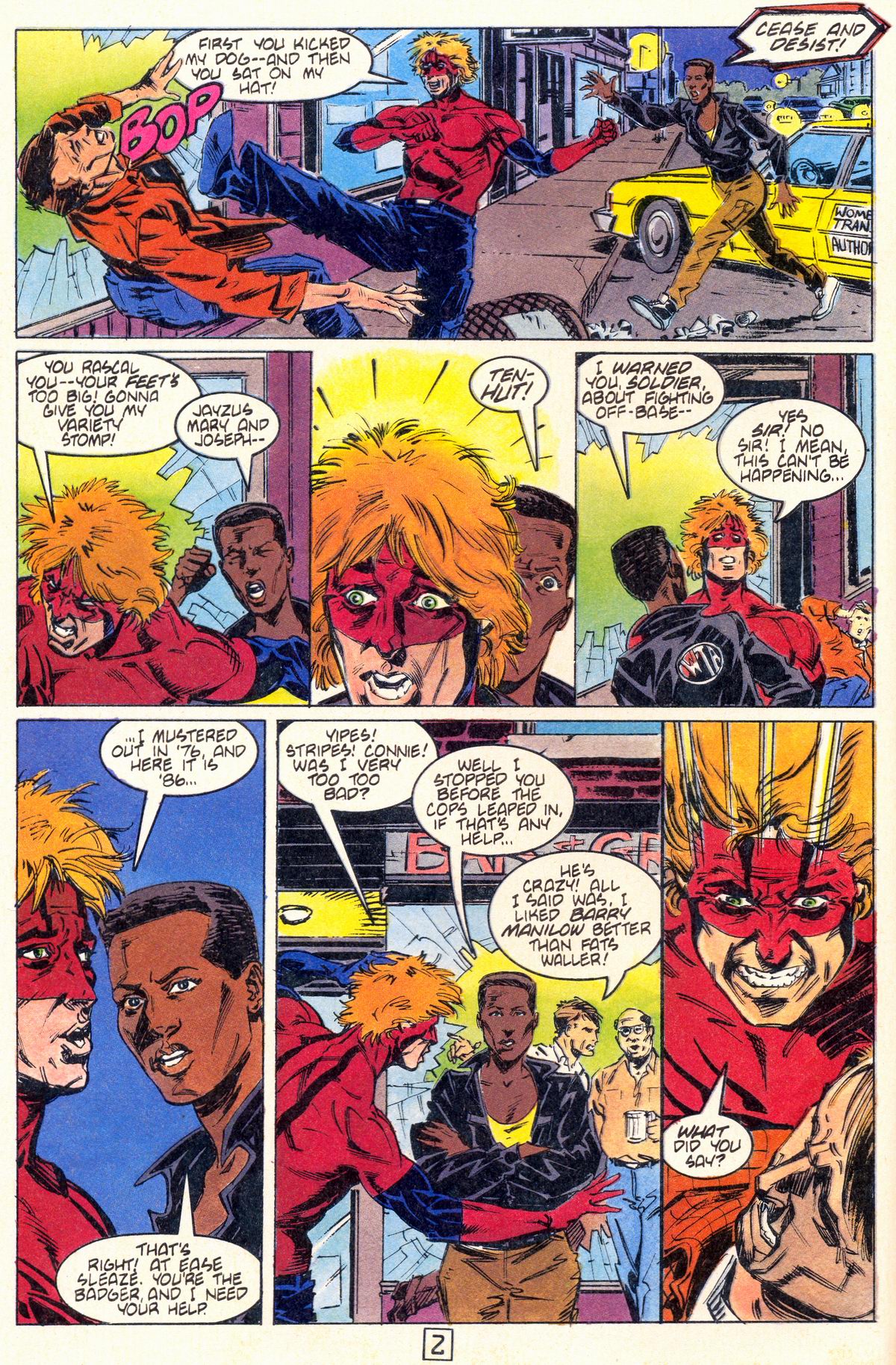 Read online The Badger comic -  Issue #26 - 4