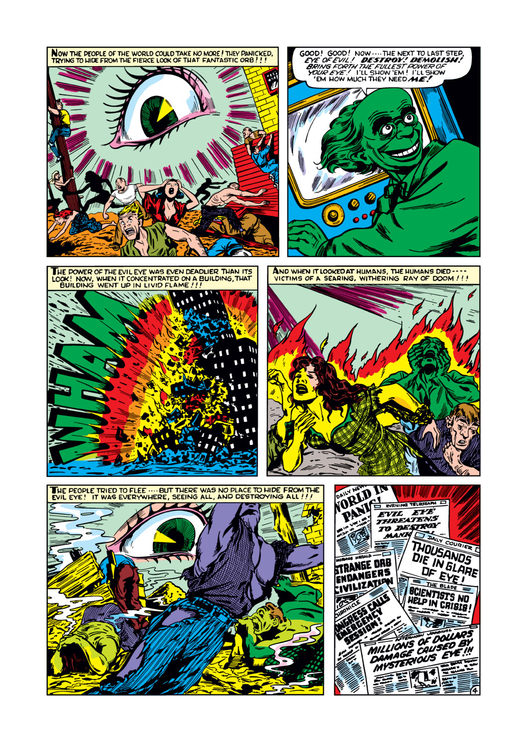 Read online Strange Tales (1951) comic -  Issue #4 - 5