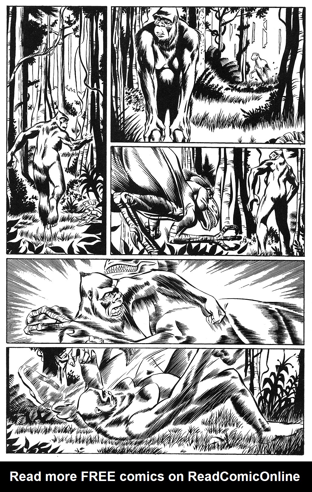 Read online Cavewoman: Missing Link comic -  Issue #2 - 11