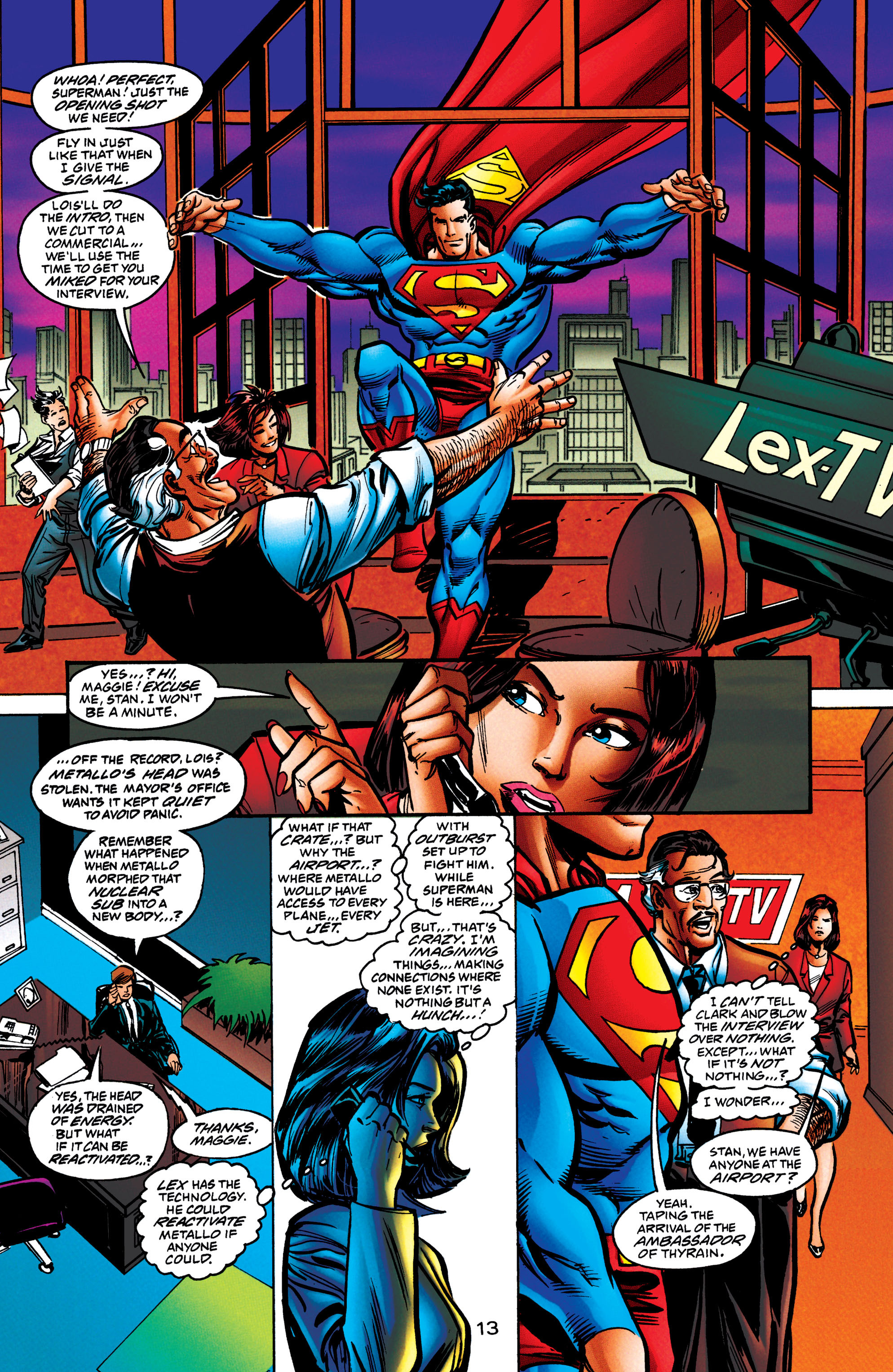 Read online Adventures of Superman (1987) comic -  Issue #568 - 13