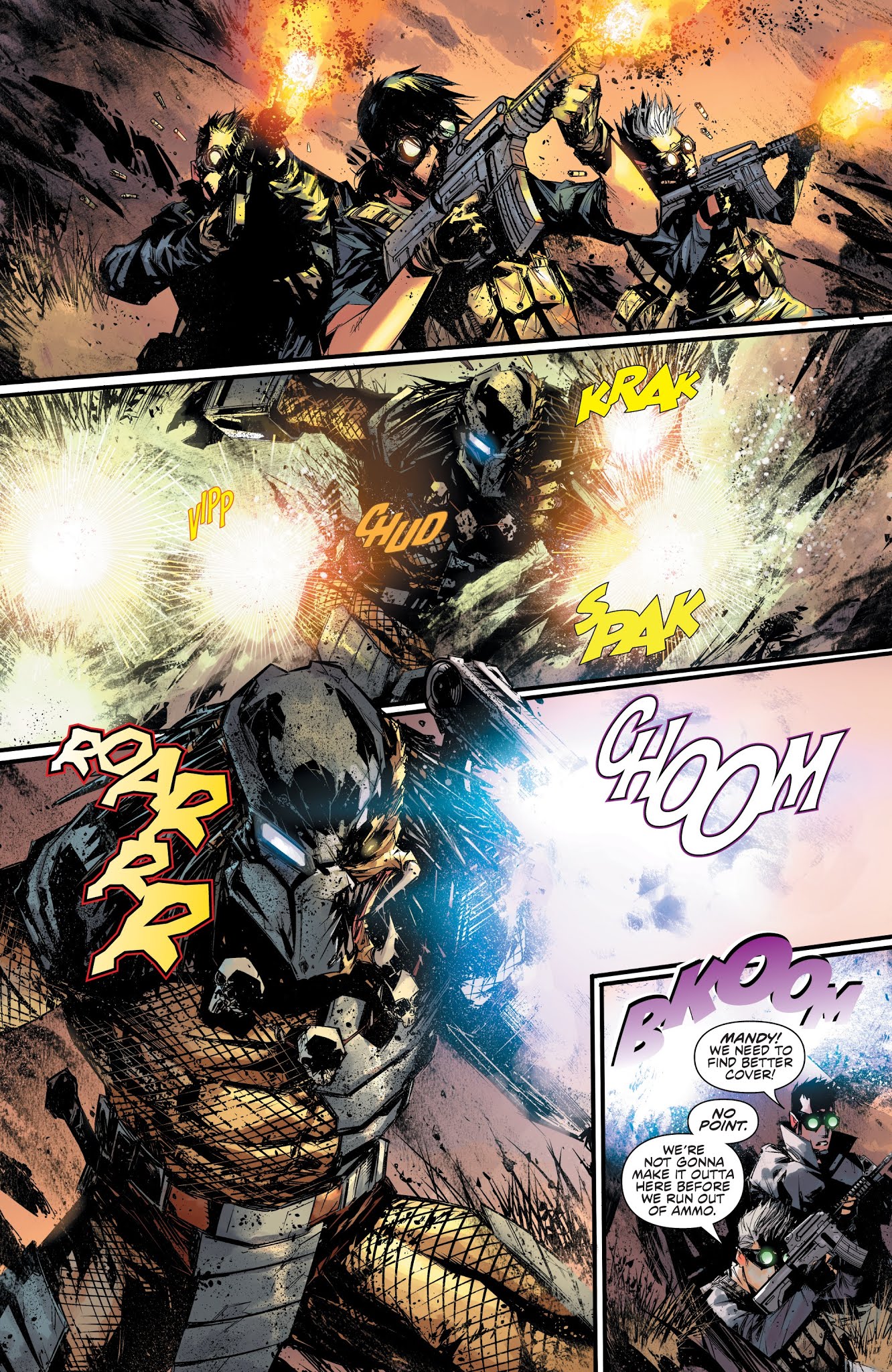 Read online Predator: Hunters II comic -  Issue #4 - 11