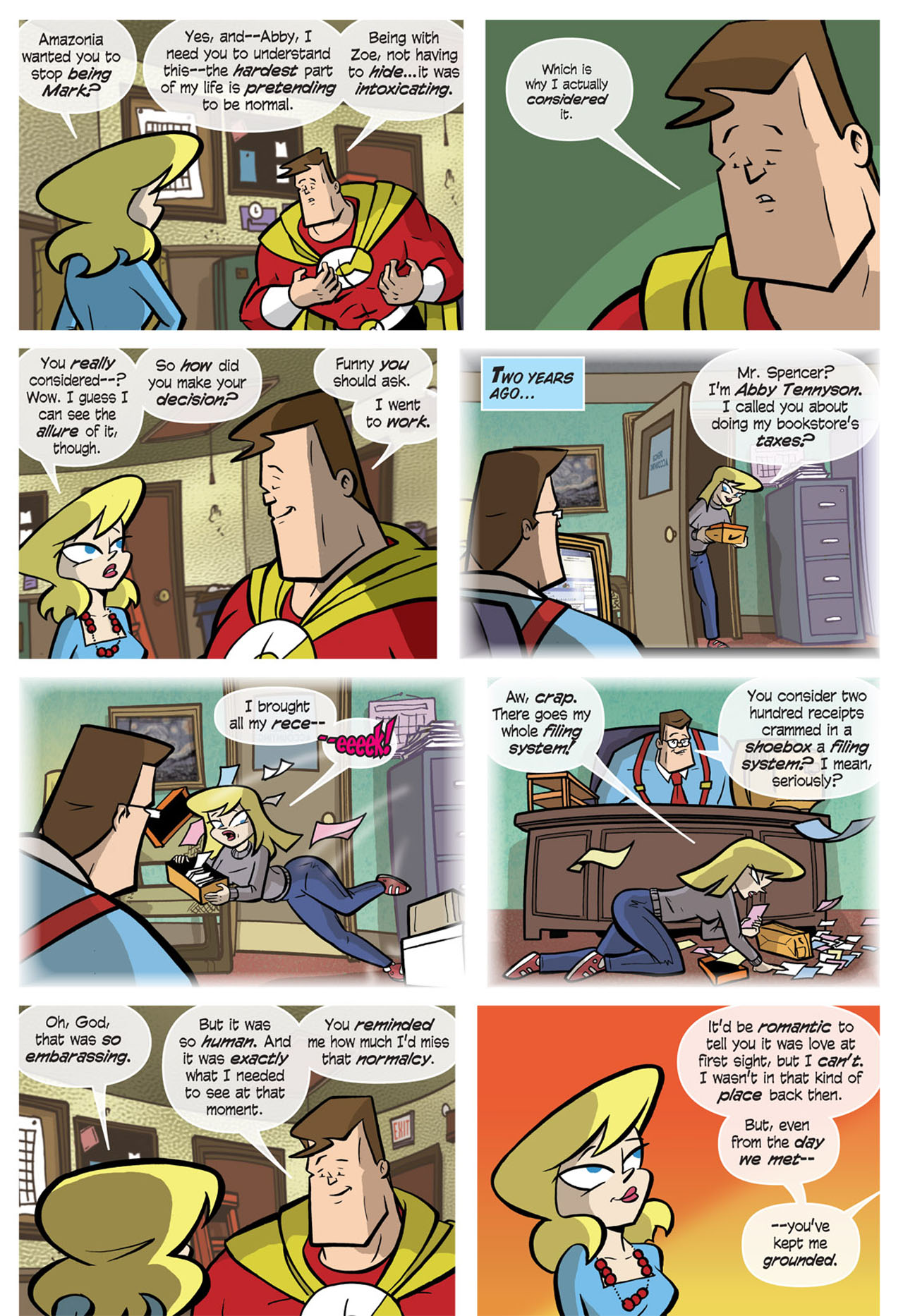 Read online Love and Capes comic -  Issue #6 - 23
