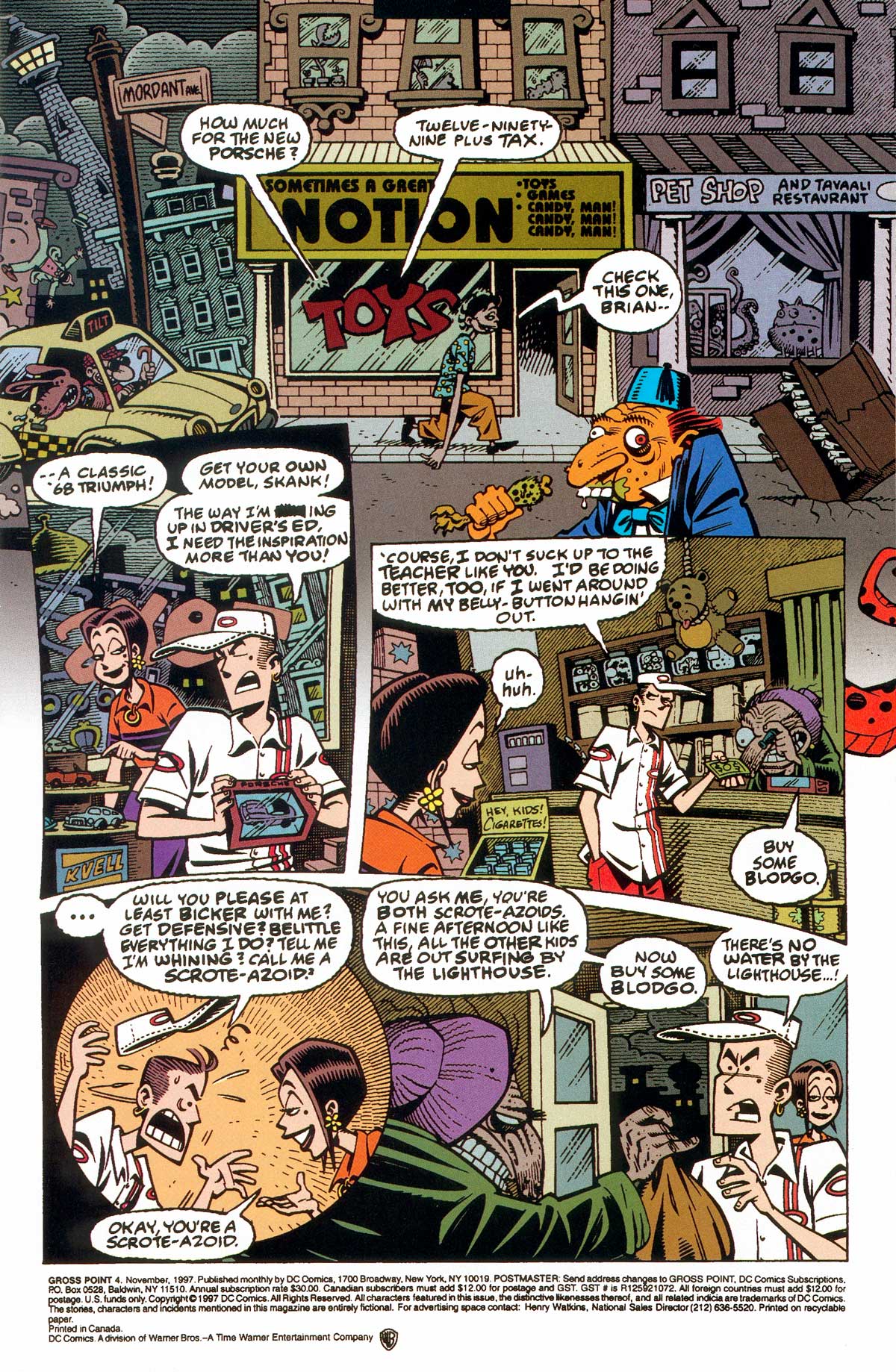 Read online Gross Point comic -  Issue #4 - 2