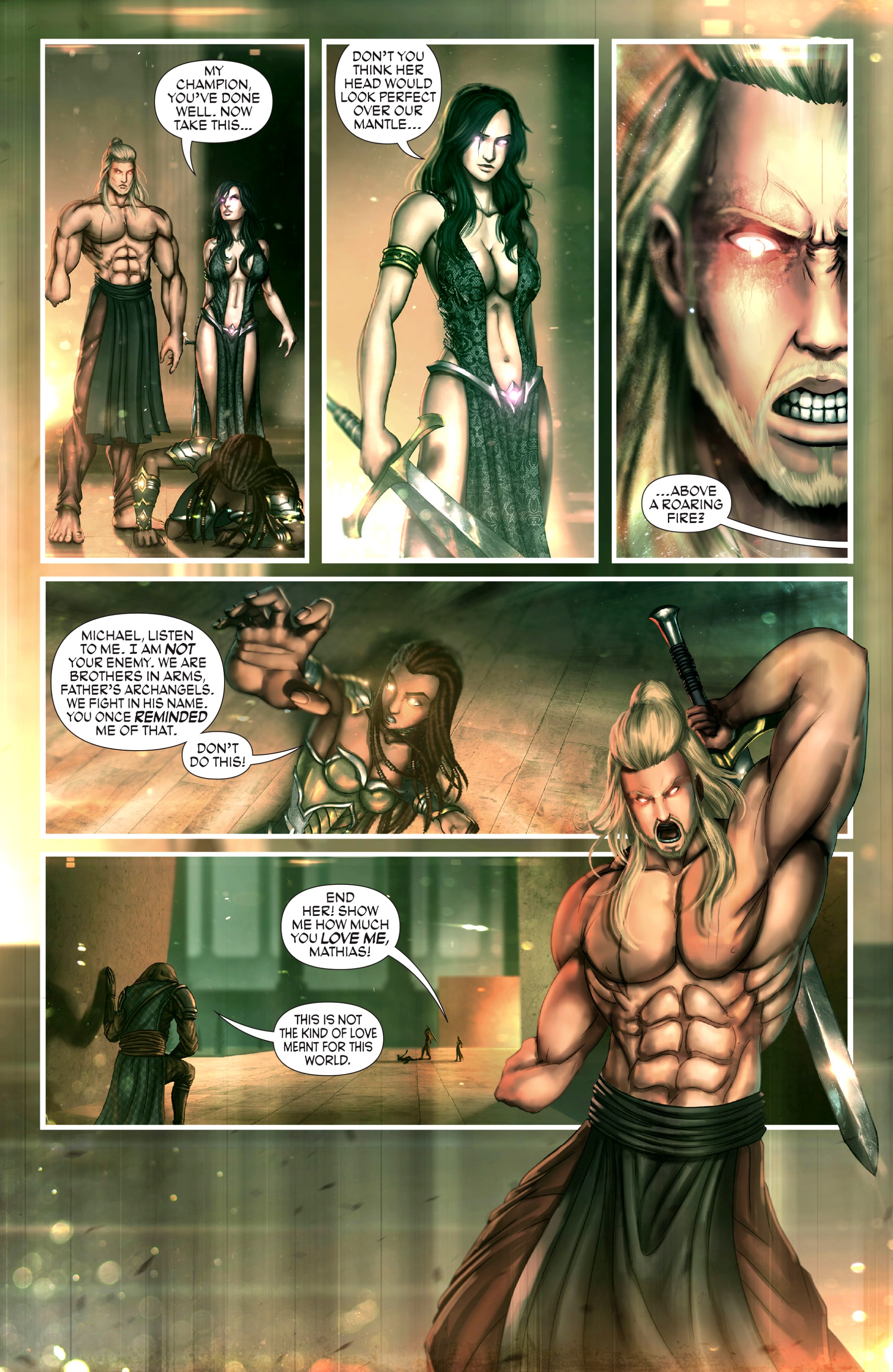 Read online Knights of the Golden Sun comic -  Issue #2 - 19