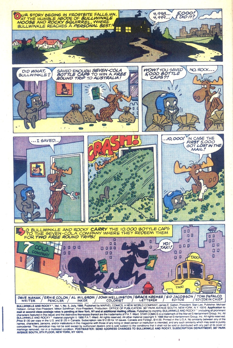 Read online Bullwinkle and Rocky comic -  Issue #5 - 3