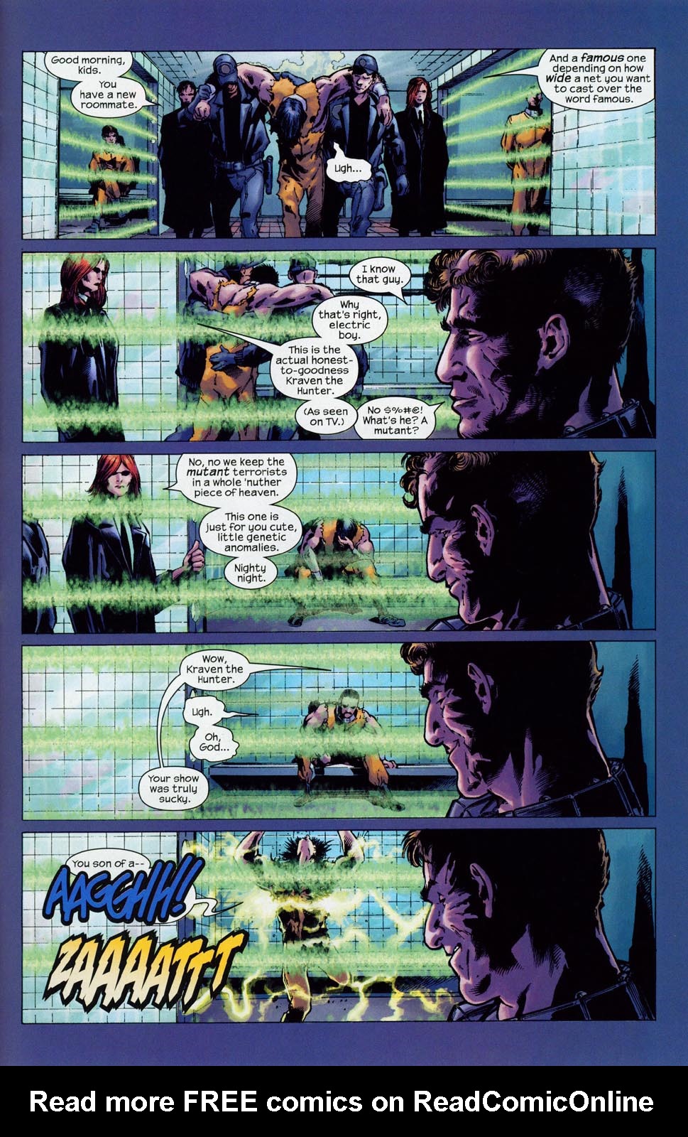 Read online Ultimate Six comic -  Issue #1 - 24