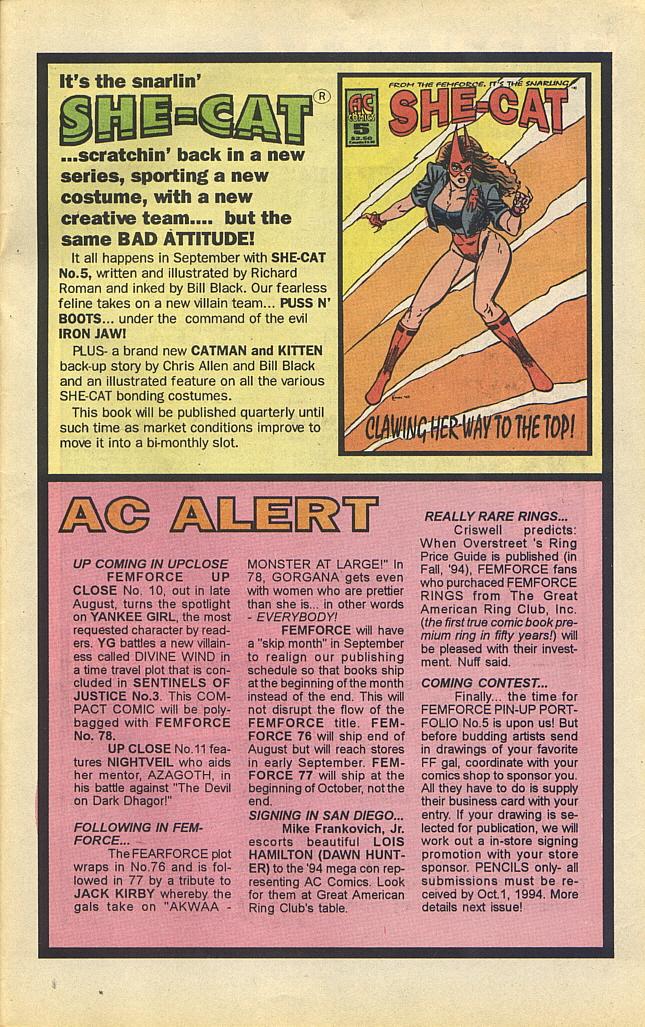 Read online Femforce comic -  Issue #75 - 34