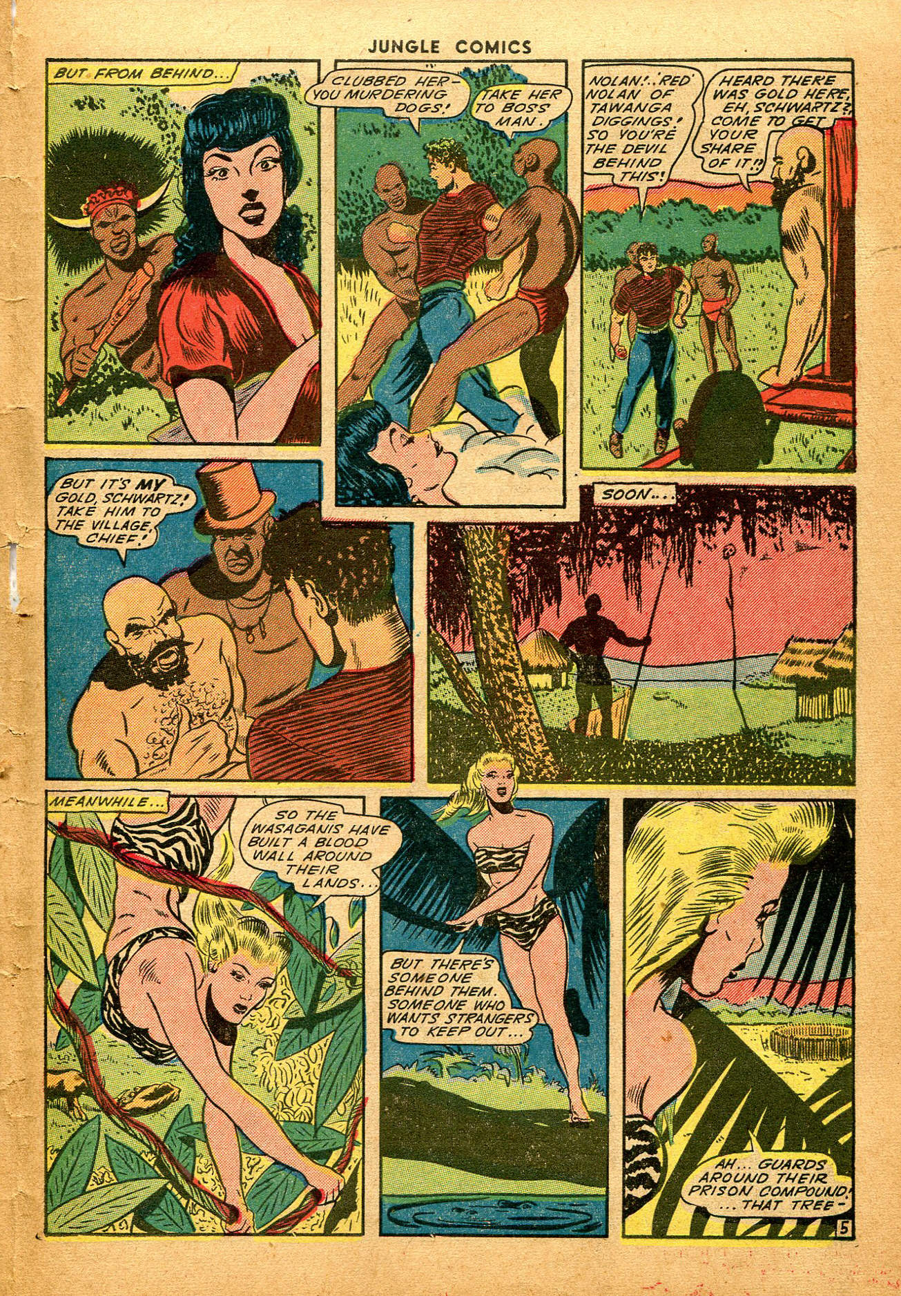 Read online Jungle Comics comic -  Issue #57 - 47