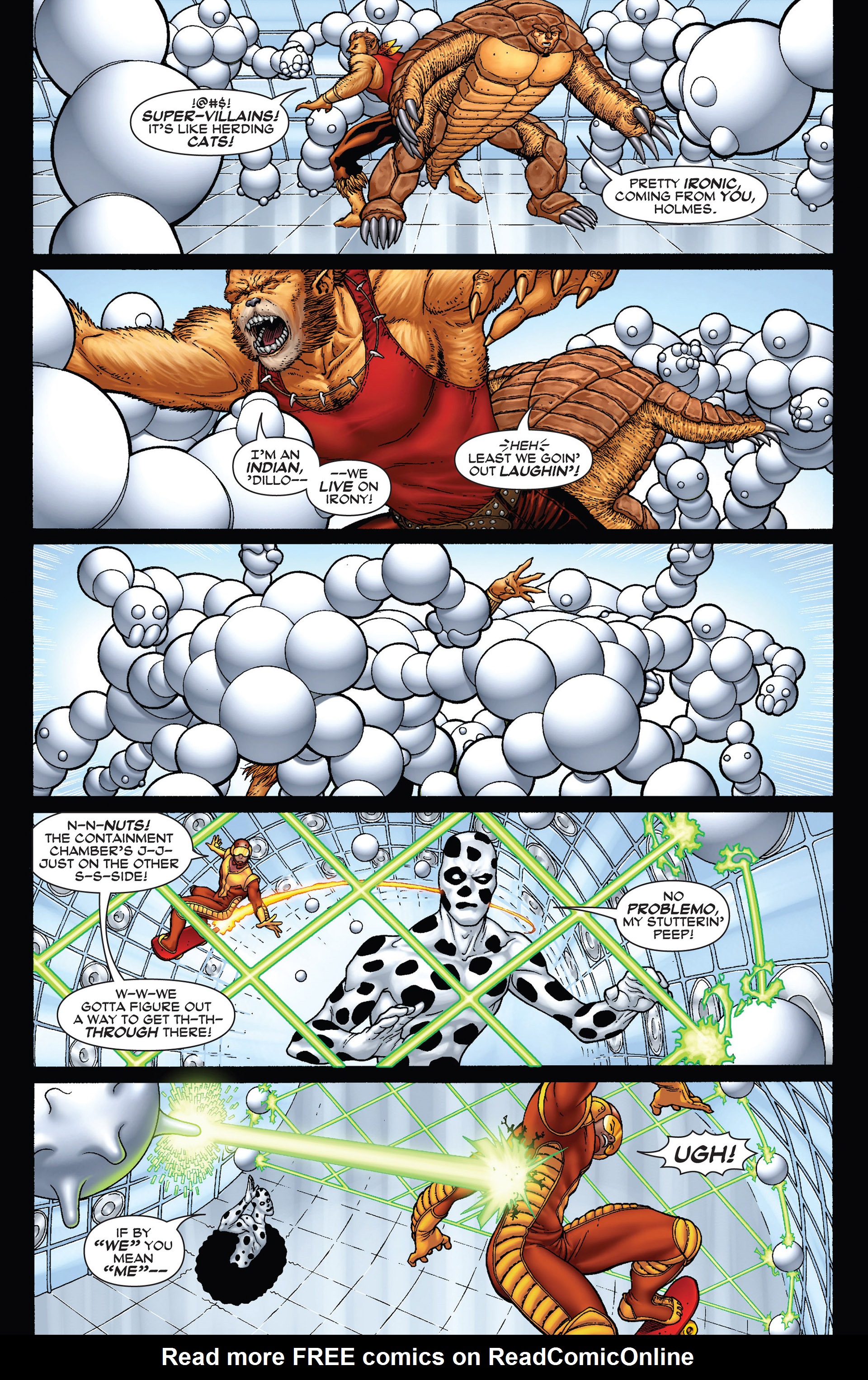 Read online Super-Villain Team-Up/MODOK's 11 comic -  Issue #2 - 5