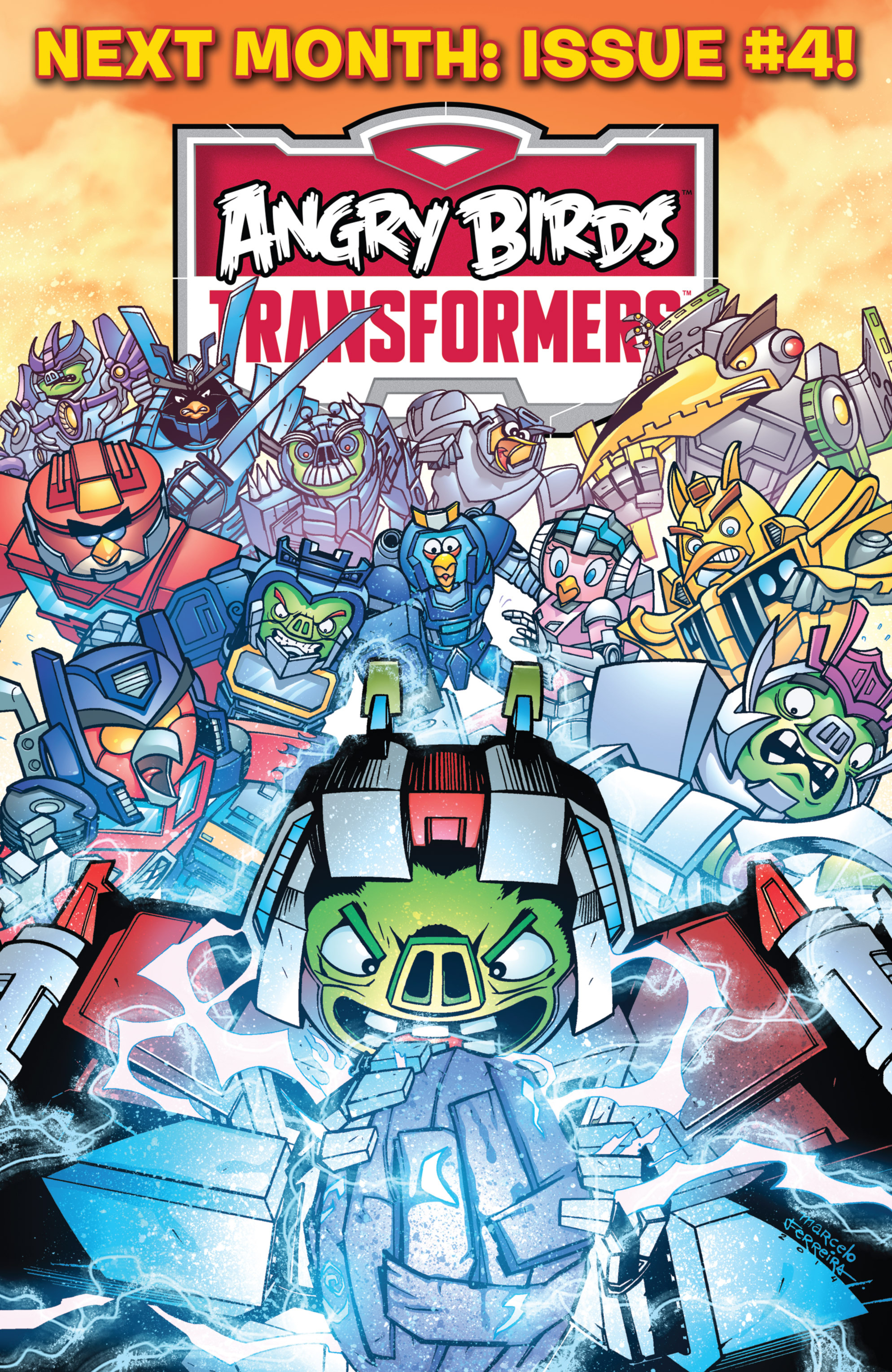 Read online Angry Birds Transformers comic -  Issue #3 - 22