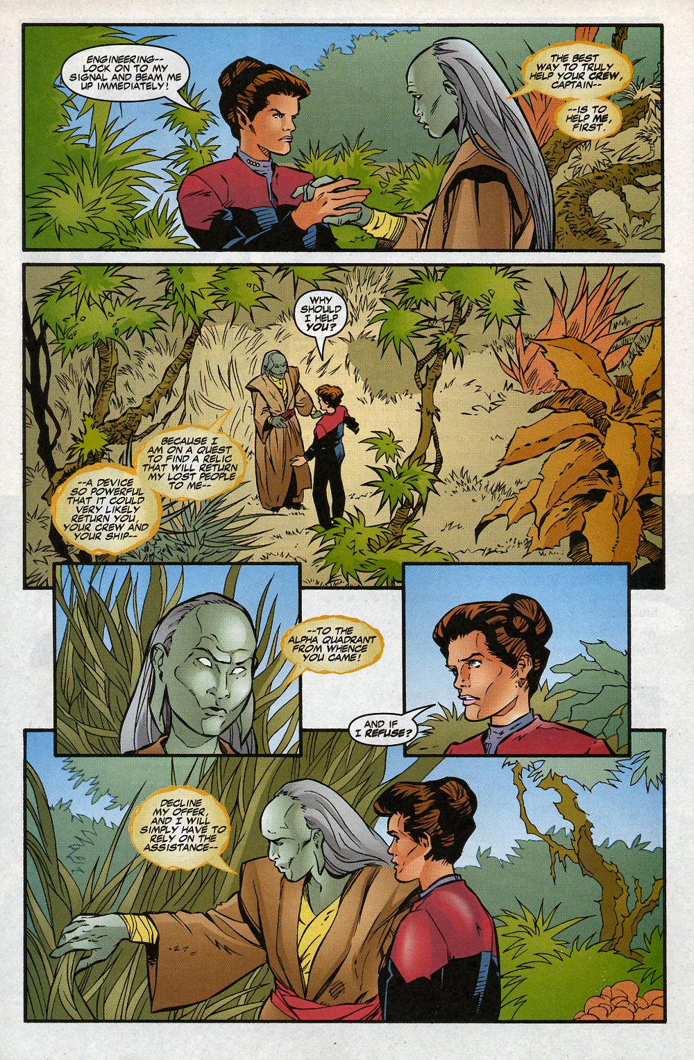 Read online Star Trek: Voyager comic -  Issue #6 - 21