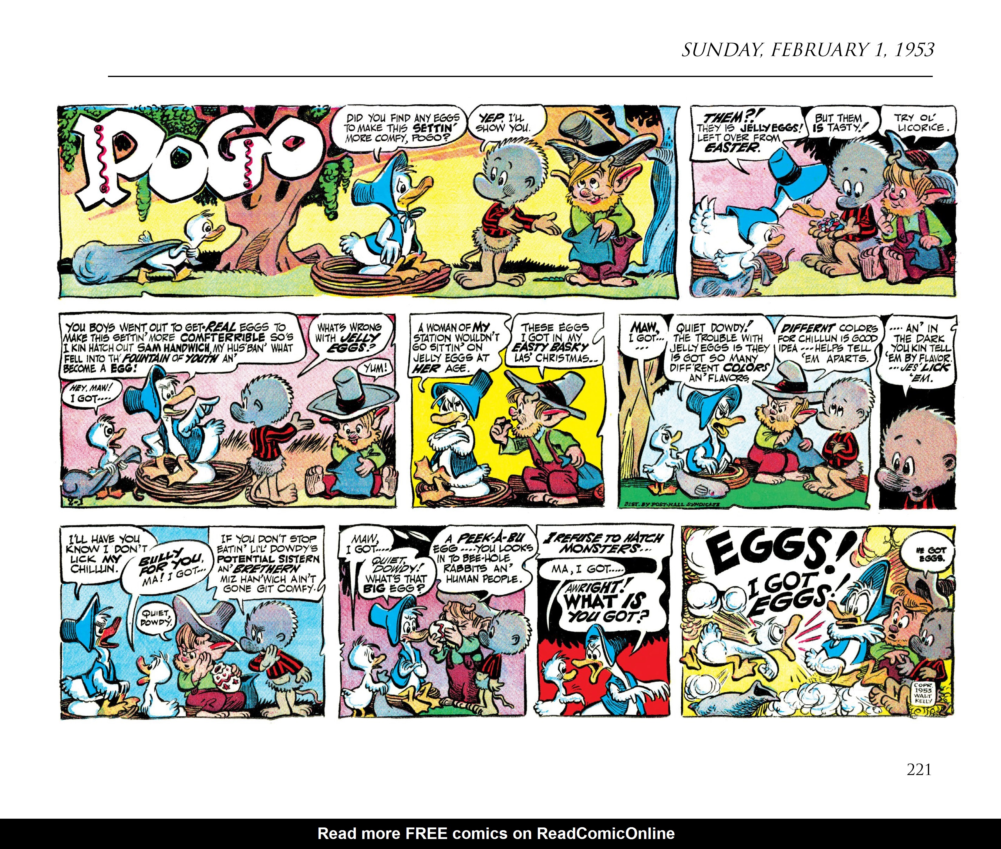 Read online Pogo by Walt Kelly: The Complete Syndicated Comic Strips comic -  Issue # TPB 3 (Part 3) - 33