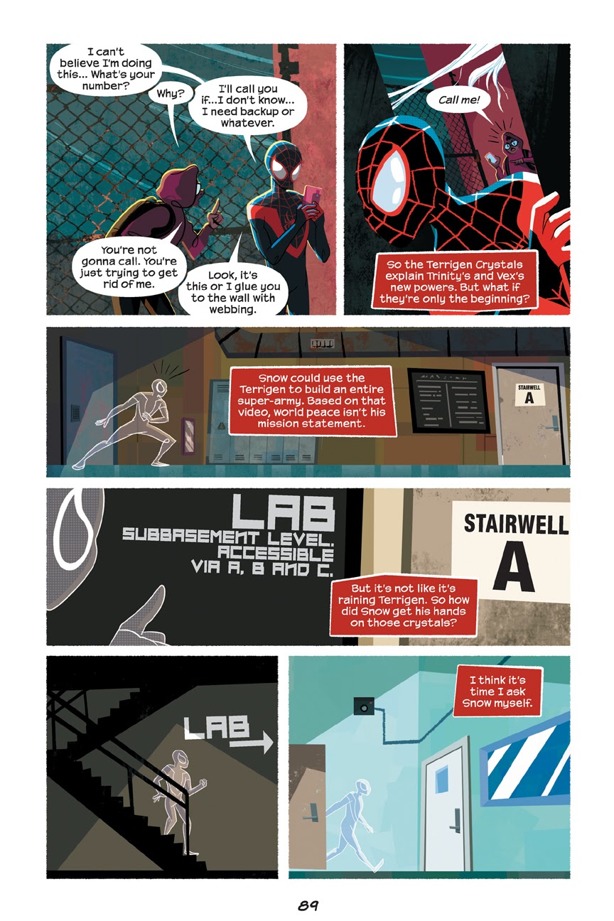 Read online Miles Morales: Shock Waves comic -  Issue # TPB - 93