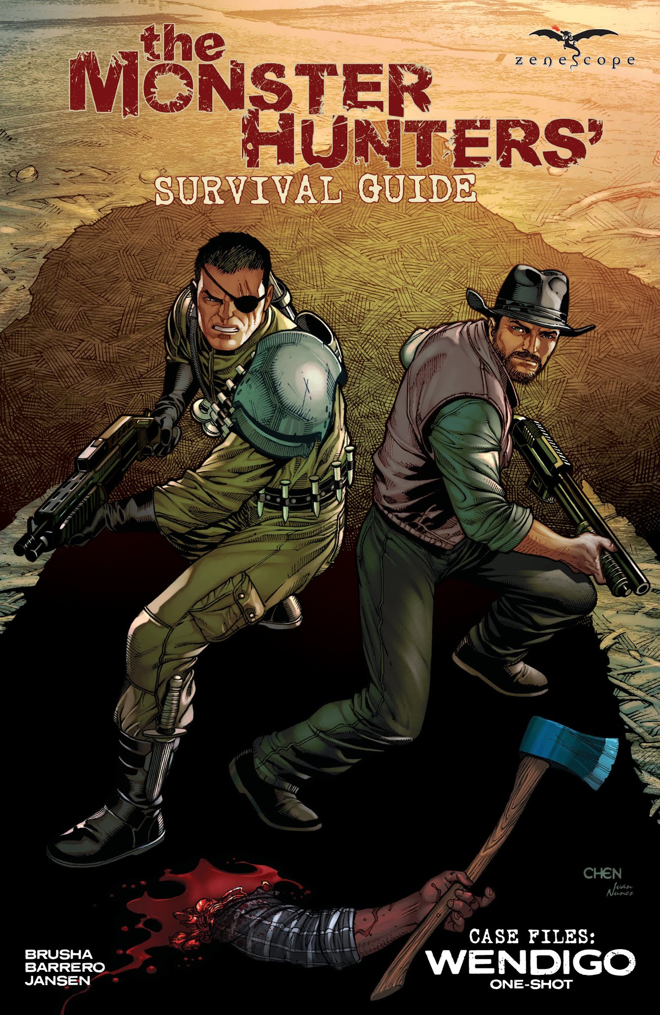 Read online The Monster Hunters' Survival Guide Case Files: Wendigo comic -  Issue # Full - 1