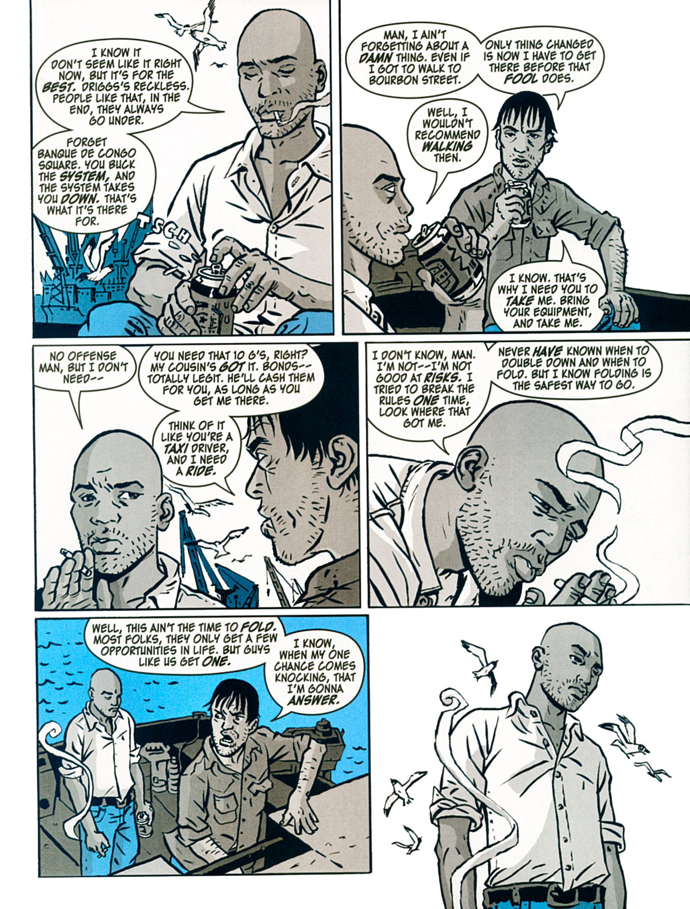 Read online Dark Rain: A New Orleans Story comic -  Issue # TPB - 38