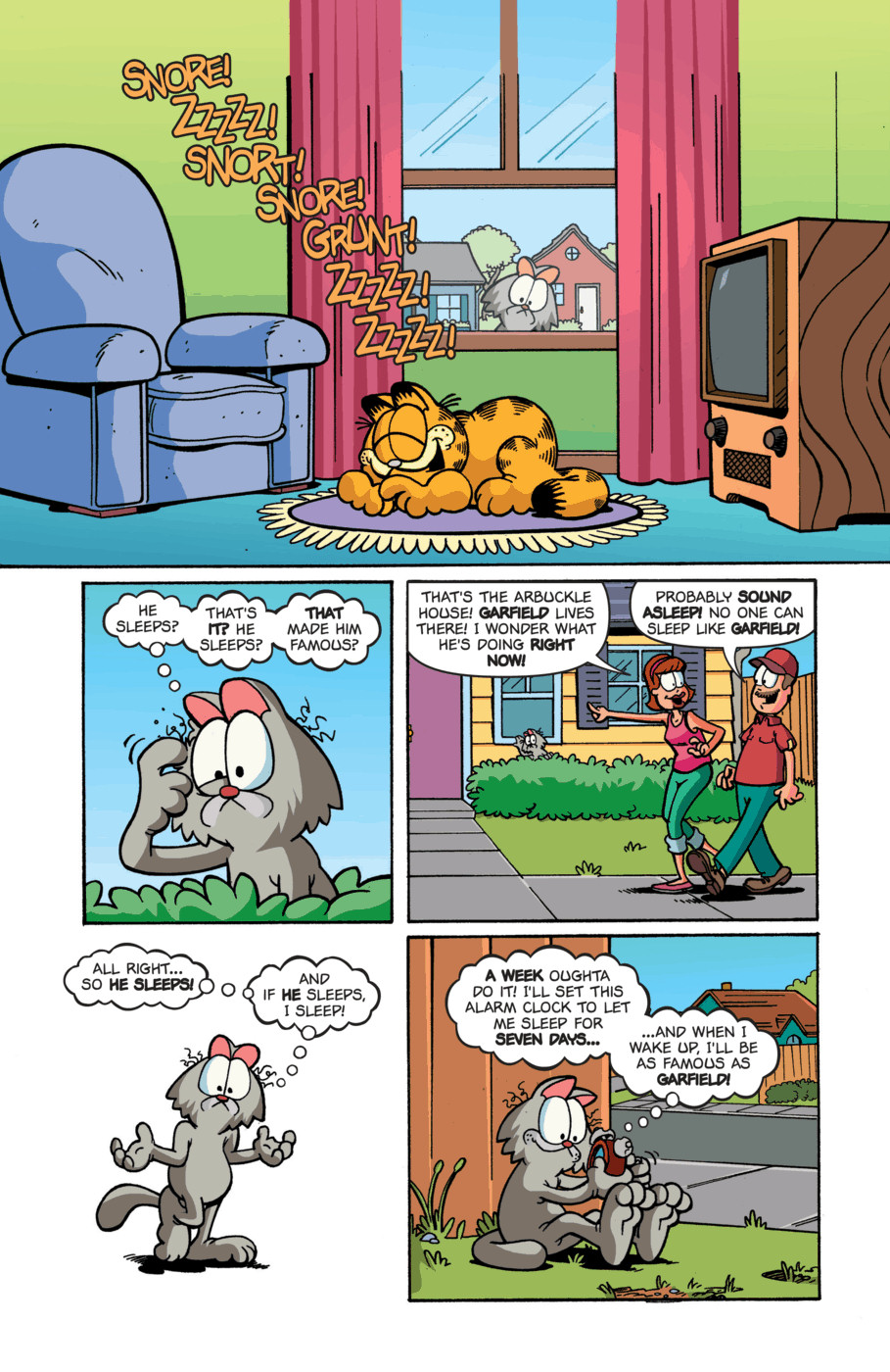 Read online Garfield comic -  Issue #7 - 7