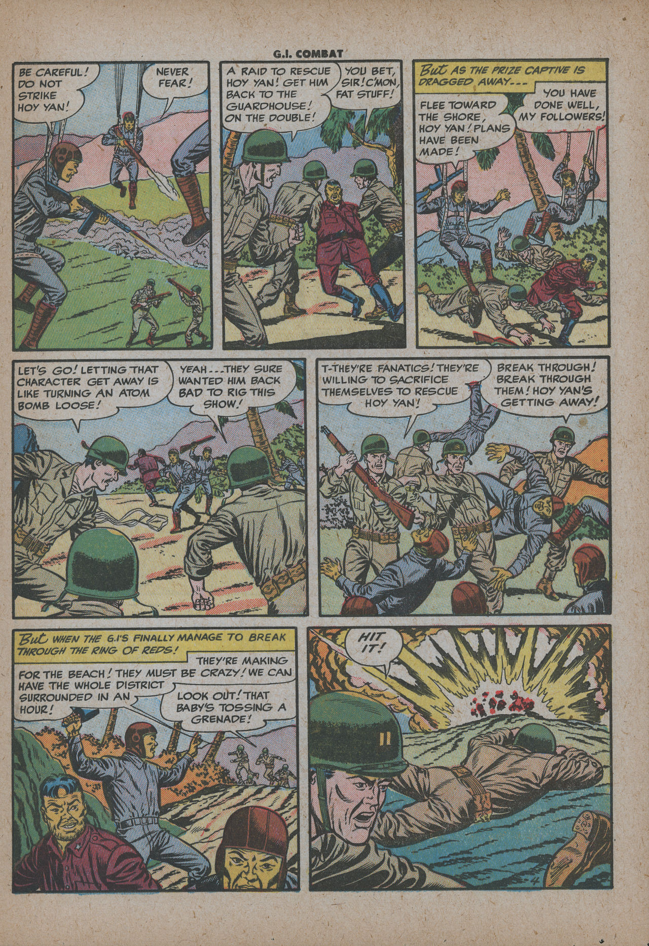 Read online G.I. Combat (1952) comic -  Issue #25 - 21