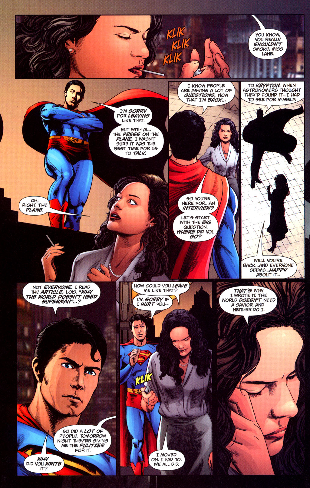 Read online Superman Returns:  The Official Movie Adaptation comic -  Issue # Full - 42